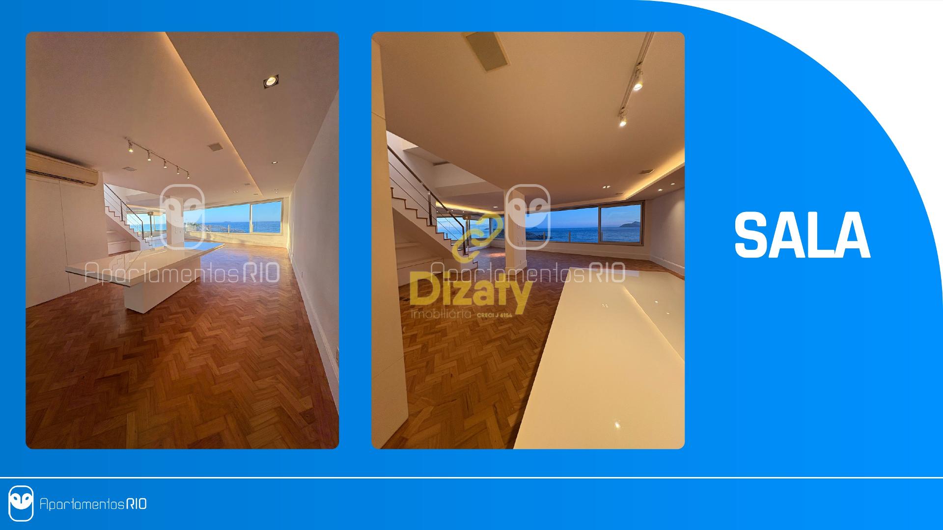 COBERTURA A VENDA COM 5 SUÍTES NO ARPOADOR RJ