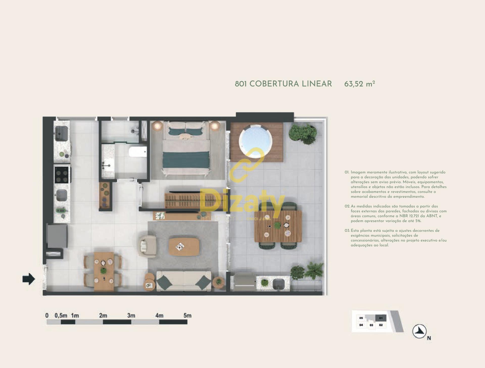 Apartamento, 1 quarto, 34 m² - Foto 41