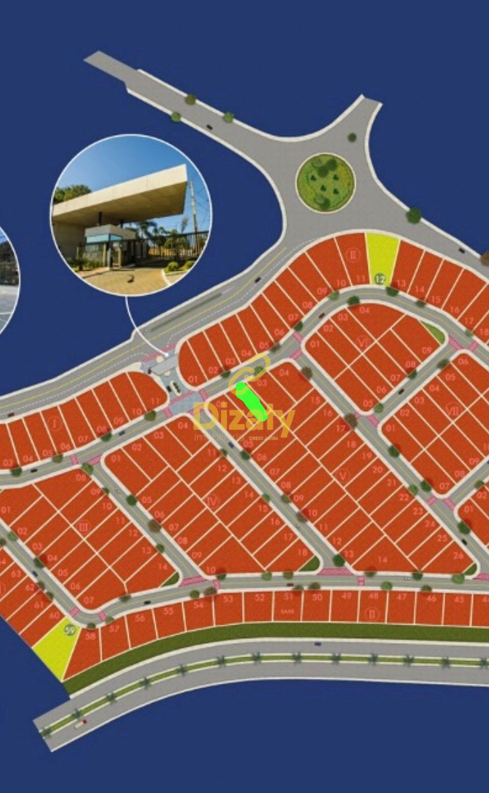 LOTE DE 388m  A VENDA NO CONDOMÍNIO BLUE GARDEN SAFIRA, SETE L...