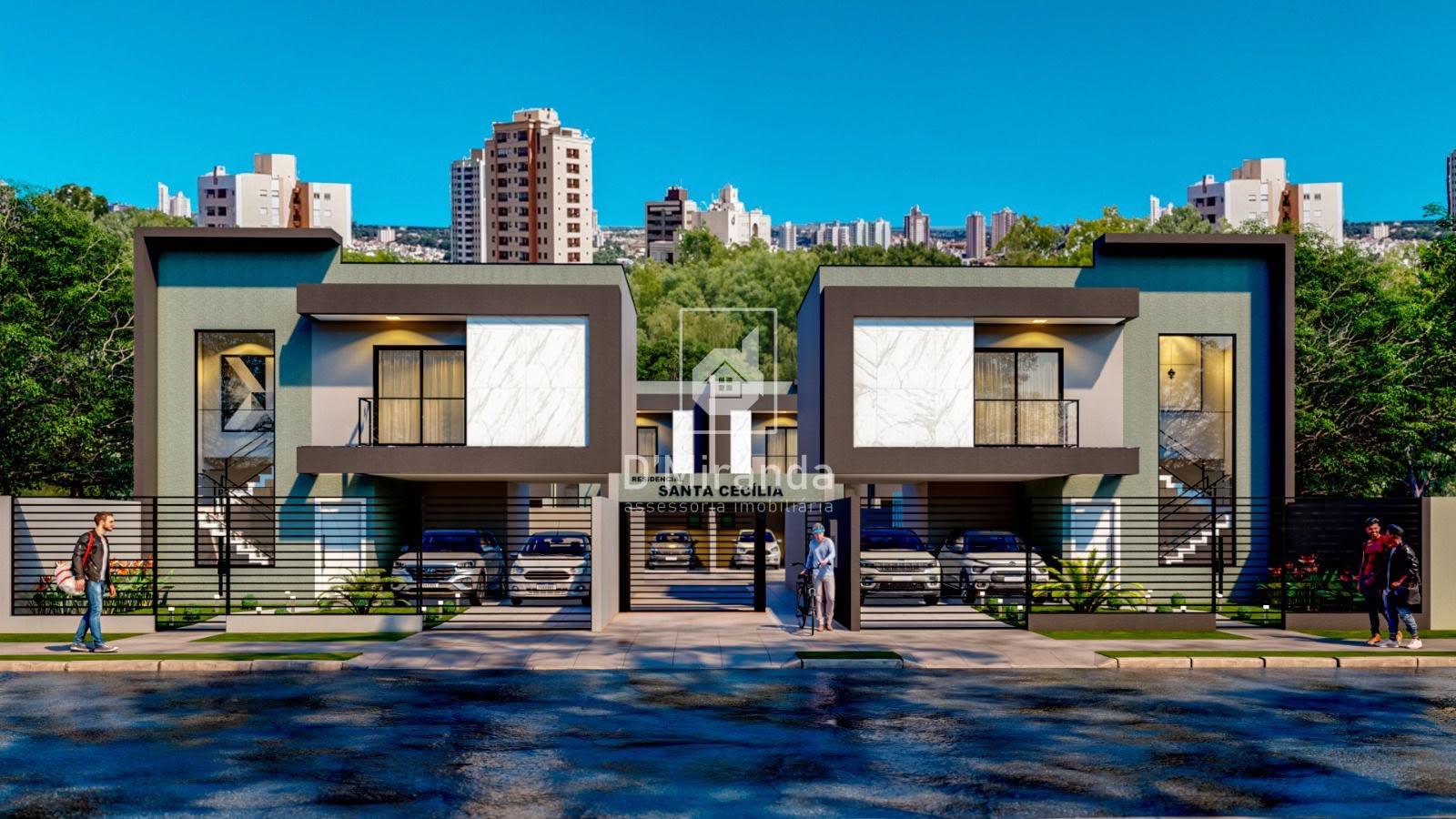 Sobrado novos à venda, Residencial Santa Cecília, Estância Pin...