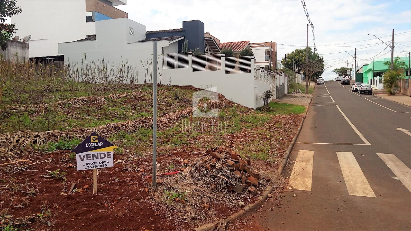 Lote de esquina para venda, Bairro da Luz, DOIS VIZINHOS - PR