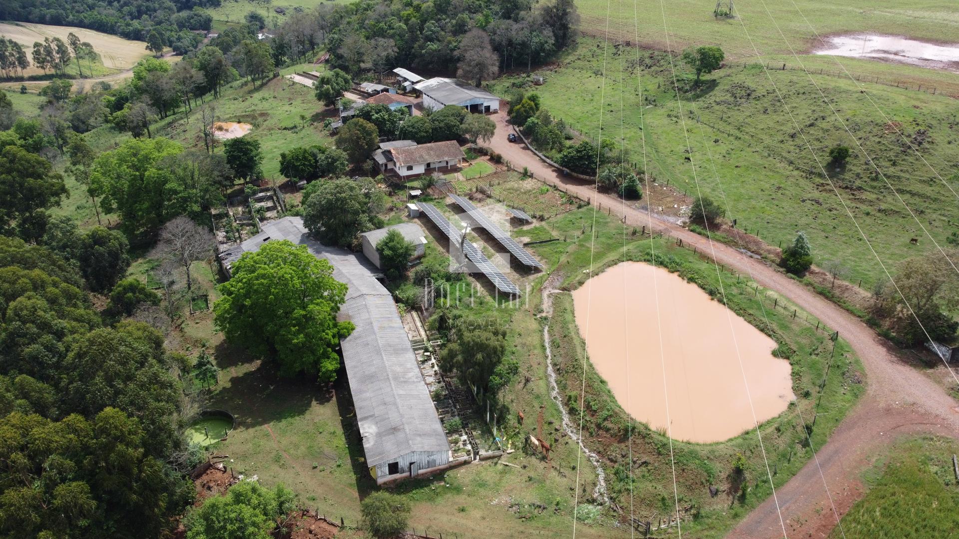 Área rural de 10,5 alqueires para venda na Linha Perobal, SÃO ...