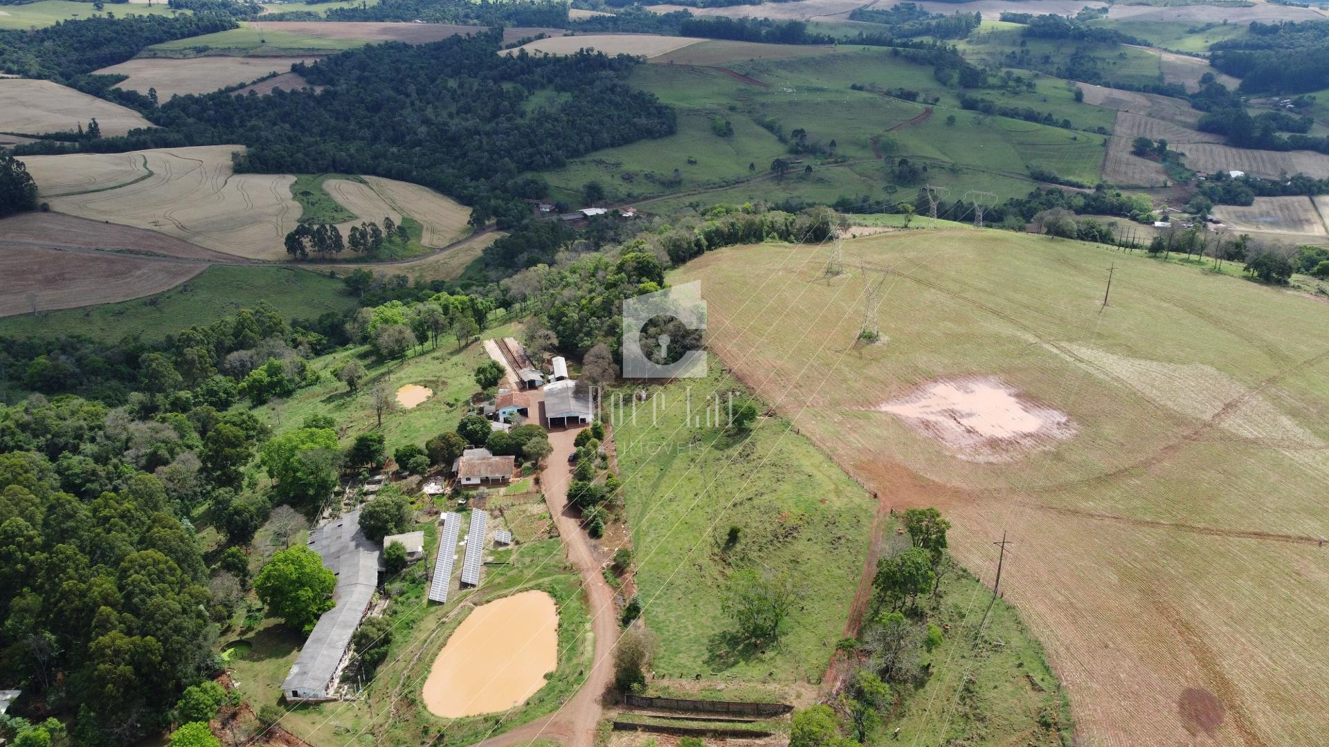 Área rural de 10,5 alqueires para venda na Linha Perobal, SÃO ...
