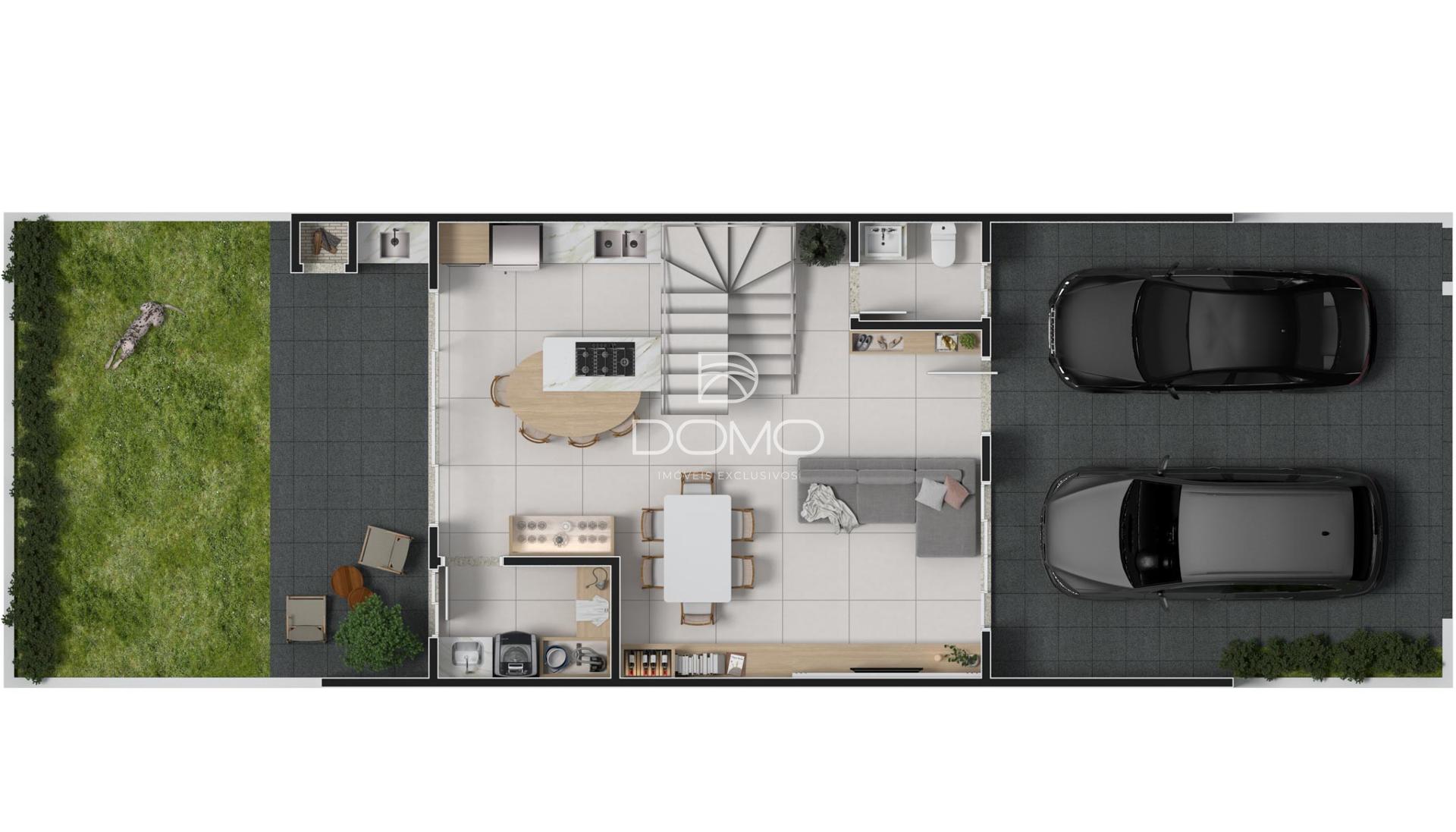 Sobrado à venda, Com 3 Suítes, localizado no bairro Colinas Tr...