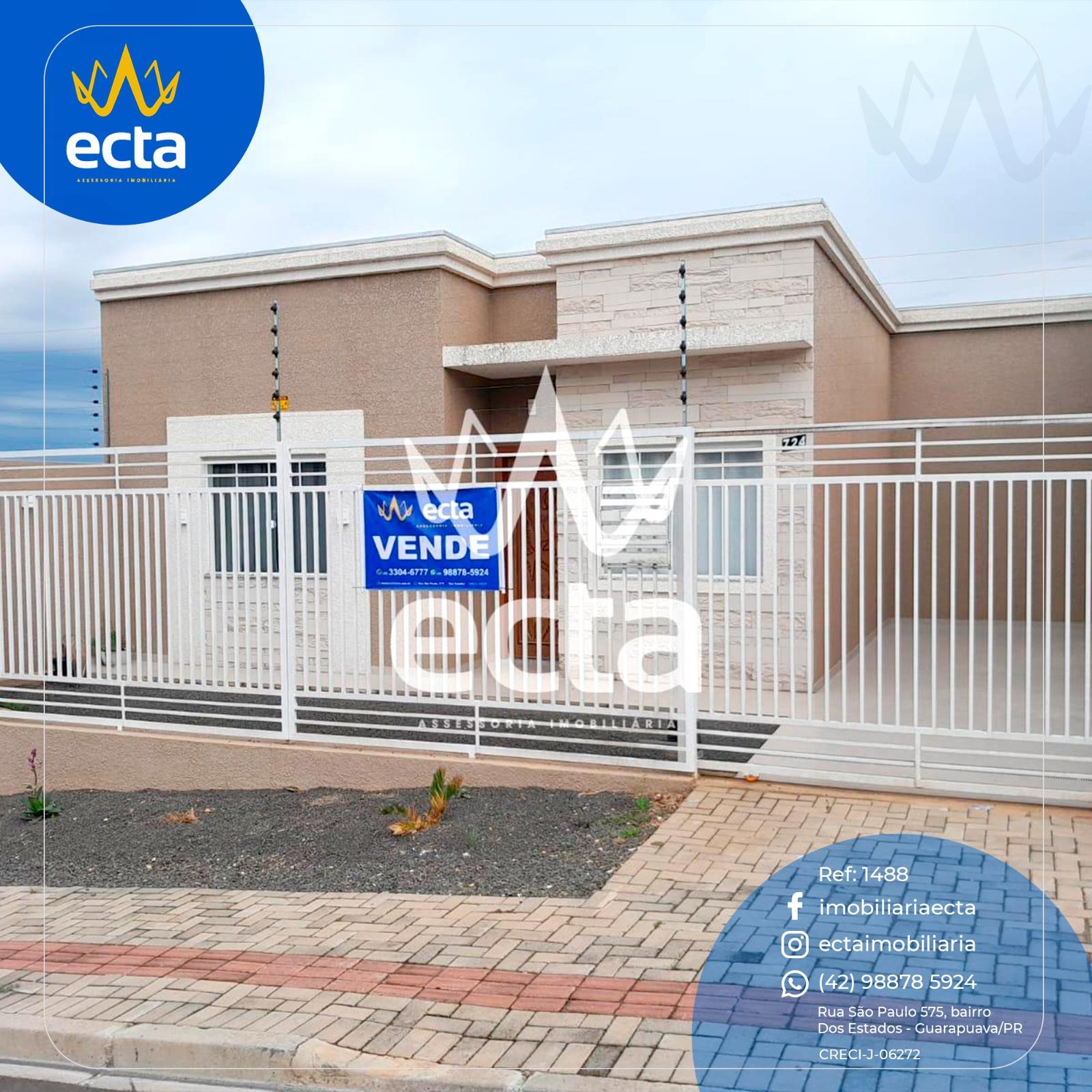 Casa à venda, Vila Carli, GUARAPUAVA - PR