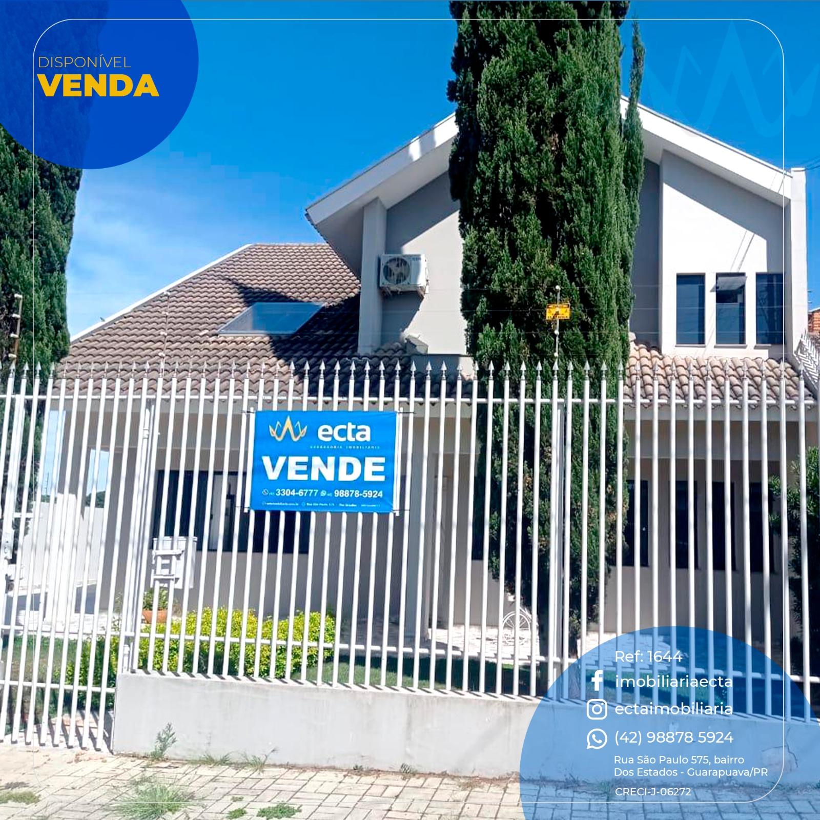 Sobrado à venda, Alto da XV, GUARAPUAVA - PR