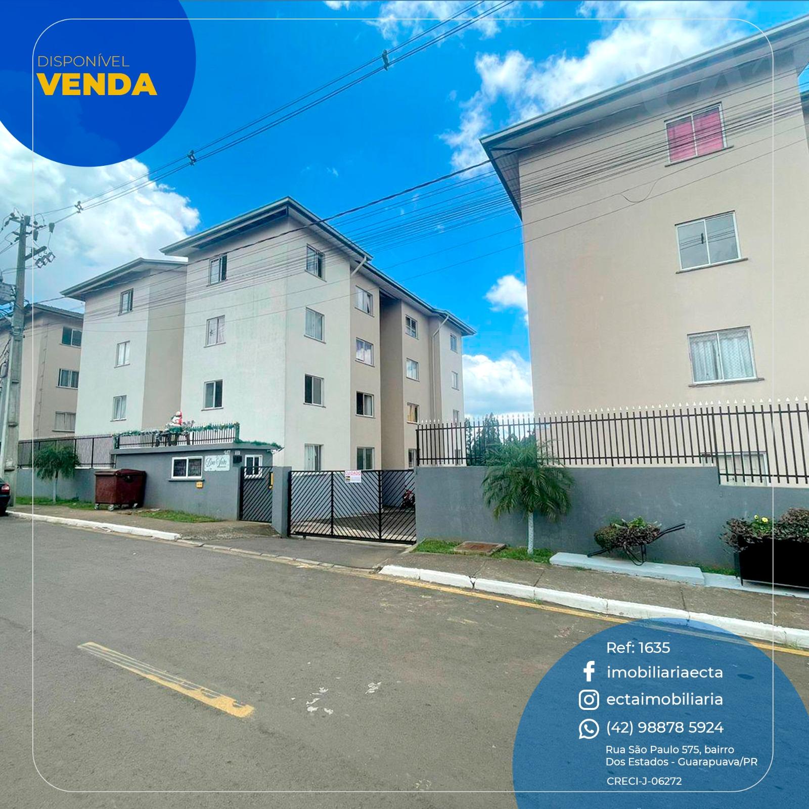 Apartamento à venda, Jardim Patricia, GUARAPUAVA - PR