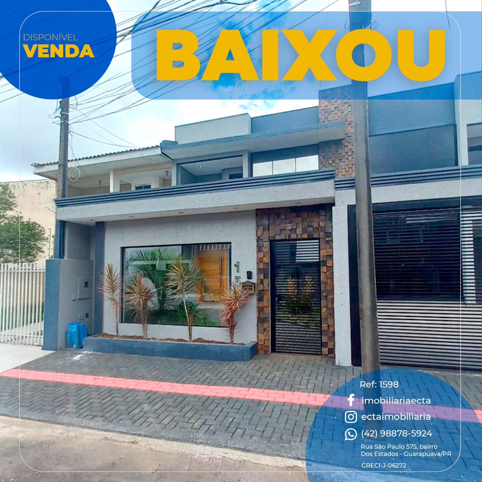Sobrado à venda, Bonsucesso, GUARAPUAVA - PR