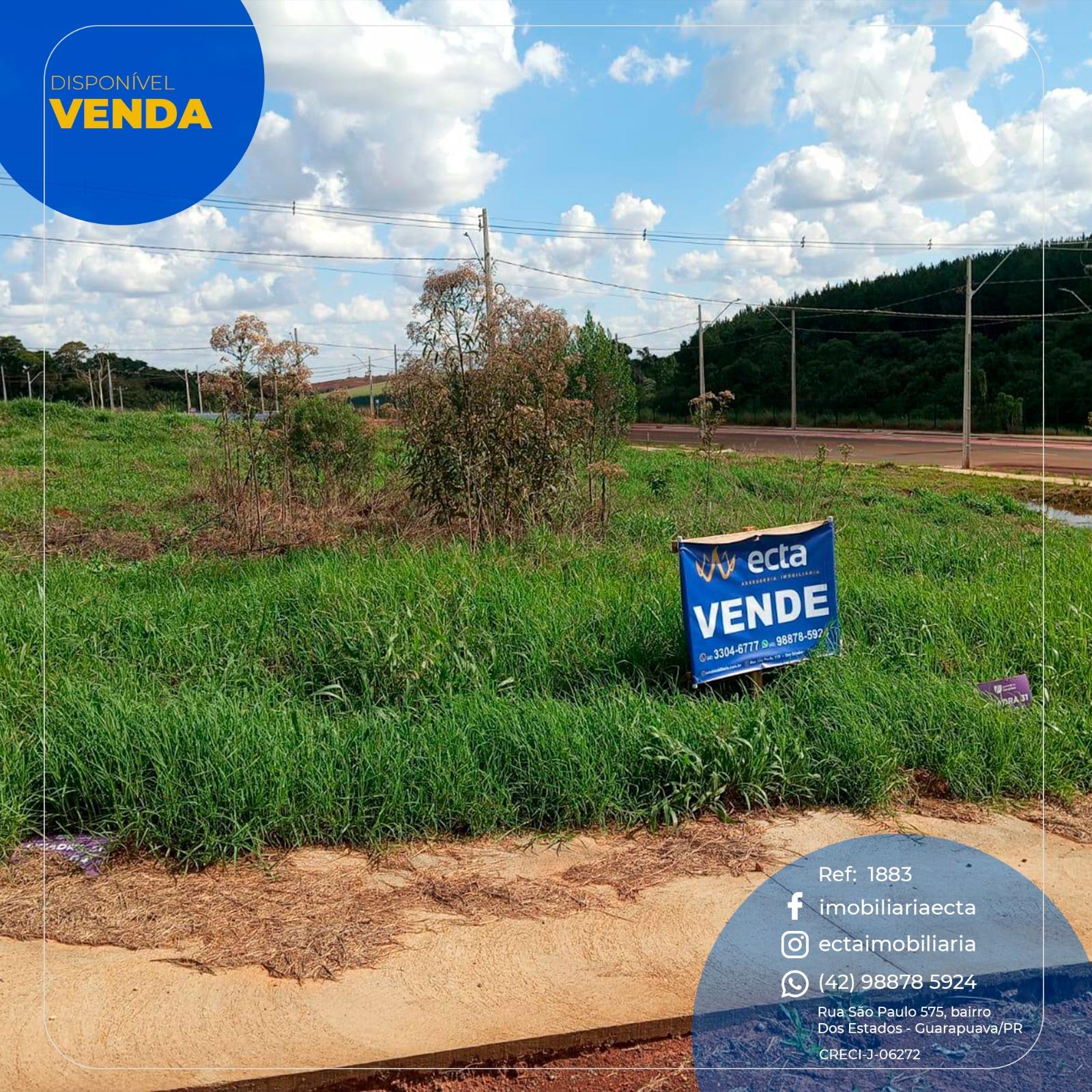 Terreno à venda, Bairru das Cerejeiras, GUARAPUAVA - PR