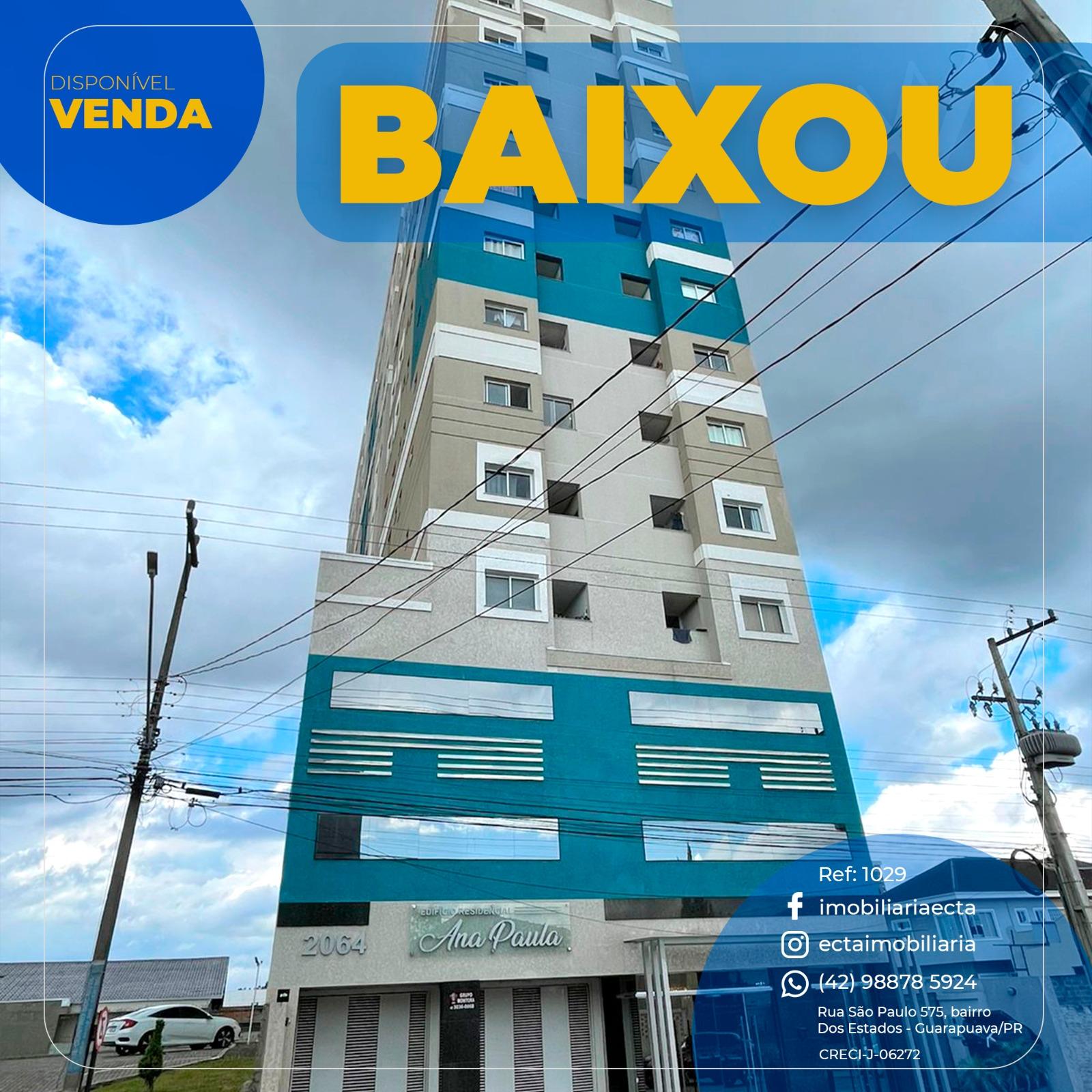 Apartamento, Centro, GUARAPUAVA-PR