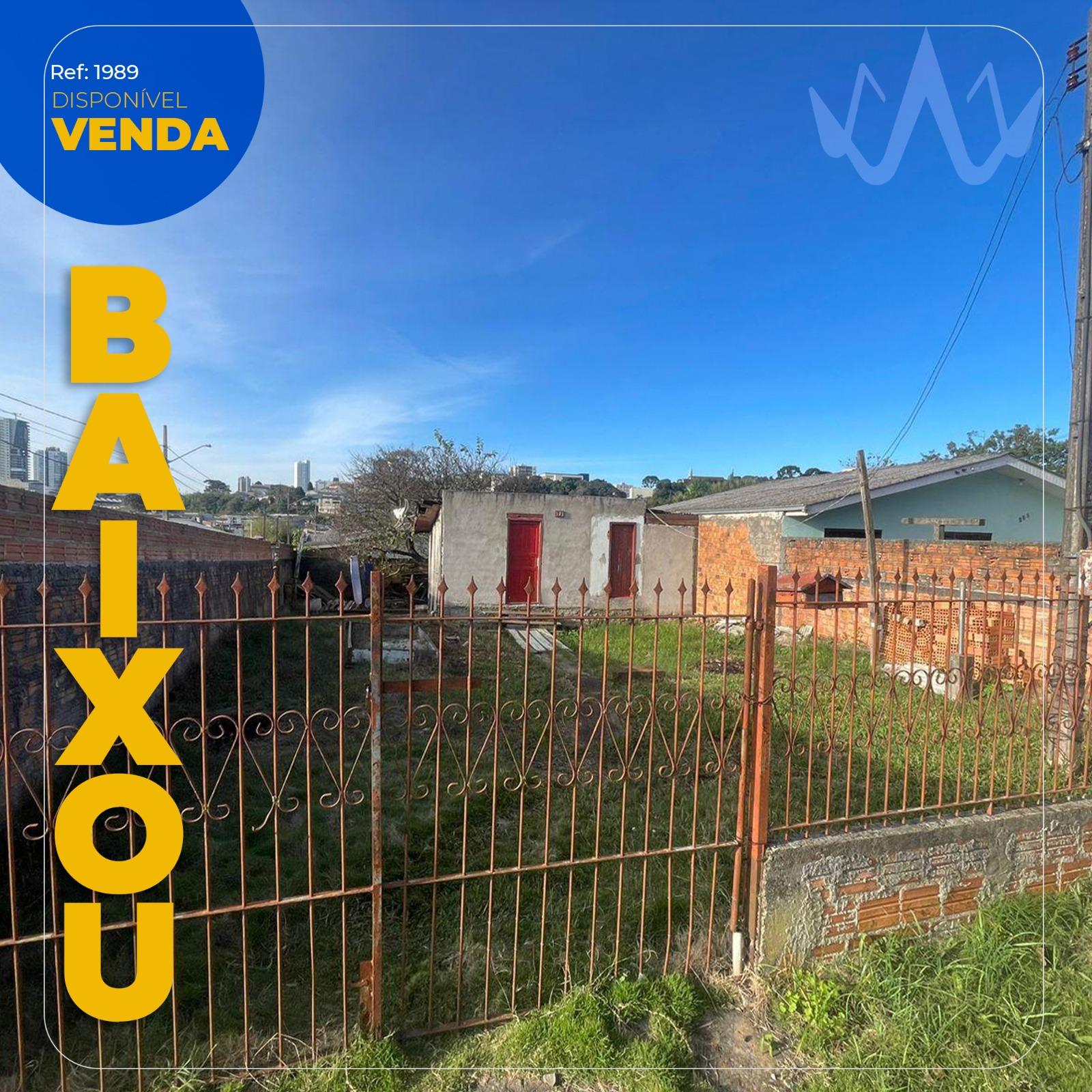 Terreno à venda, Boqueirão, GUARAPUAVA - PR