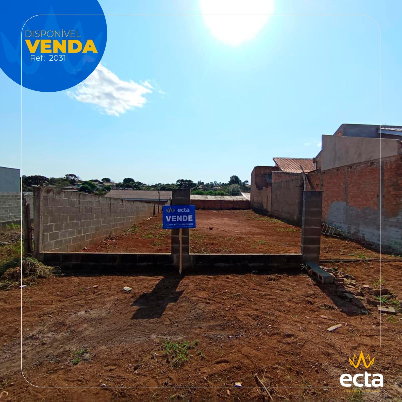 Terreno à venda, Jardim Patricia, GUARAPUAVA - PR