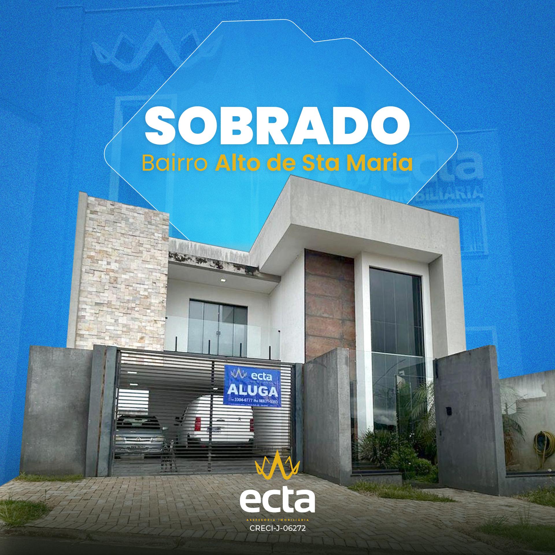 SOBRADO ALTO PADR?O CONDOM?NIO ALTO DE SANTA MARIA
