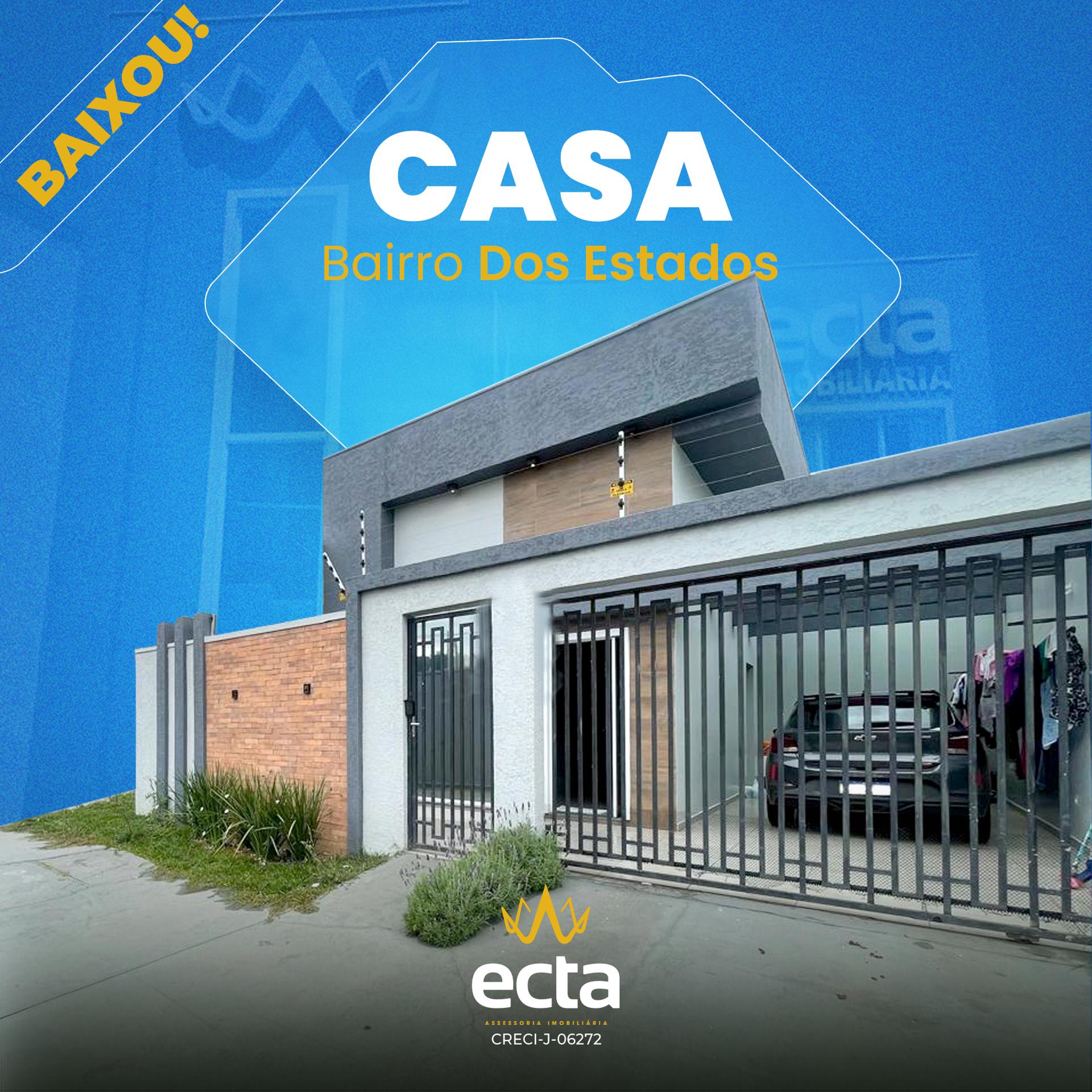 Casa à venda, Dos Estados, GUARAPUAVA - PR