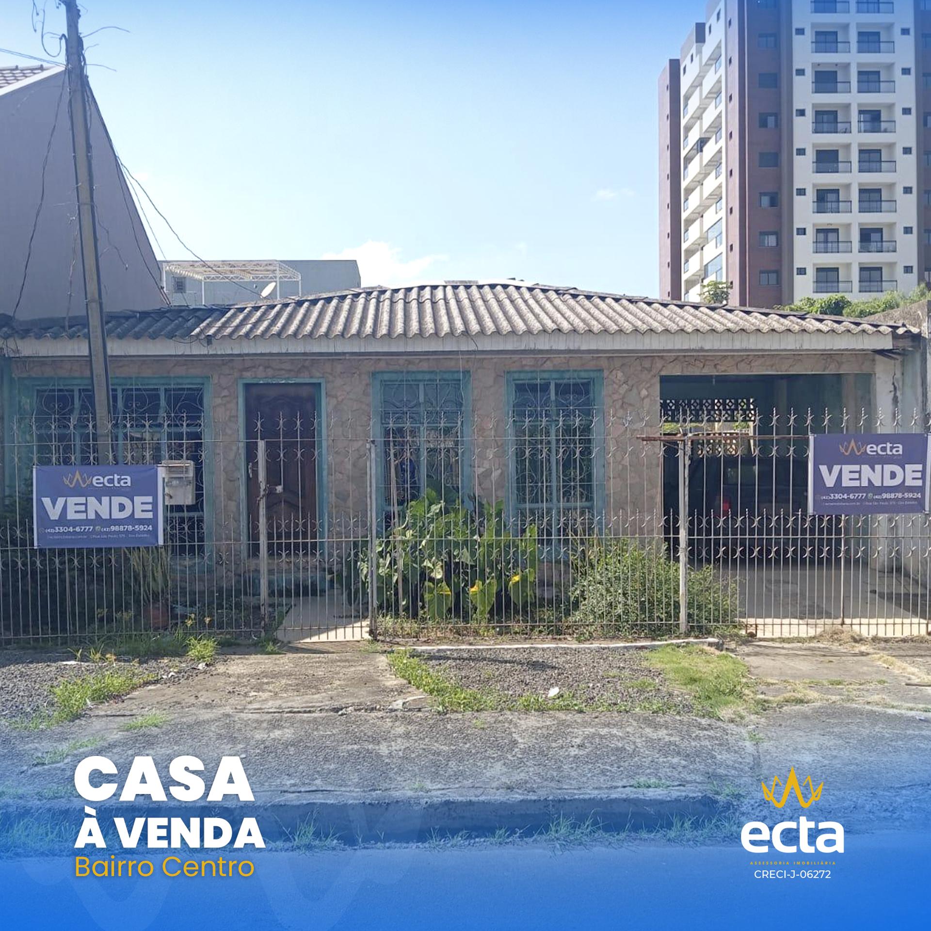 Casa com 3 dormitórios à venda, Centro, GUARAPUAVA - PR