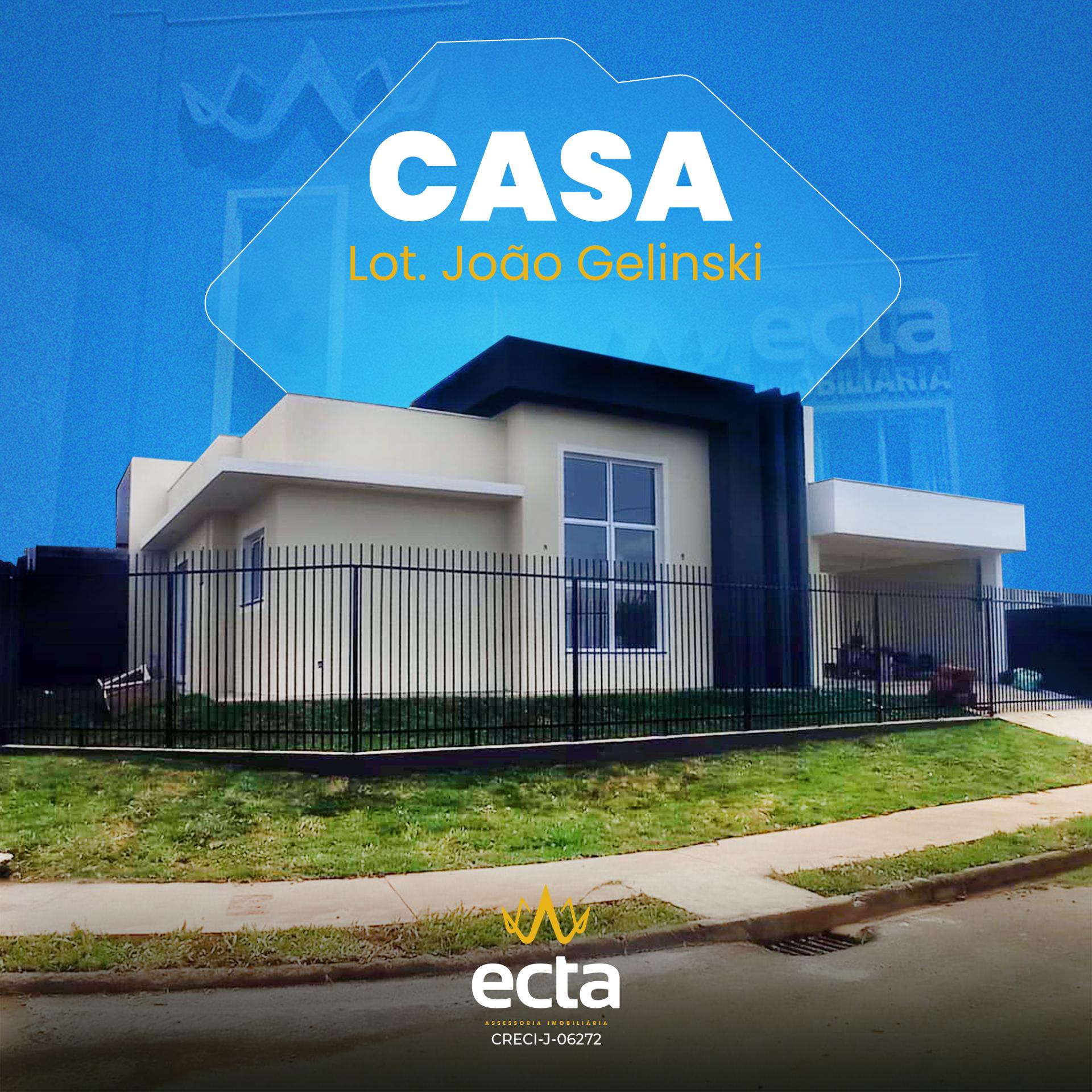 Casa à venda, LOTEAMENTO JOAO GELINSKI, GUARAPUAVA - PR