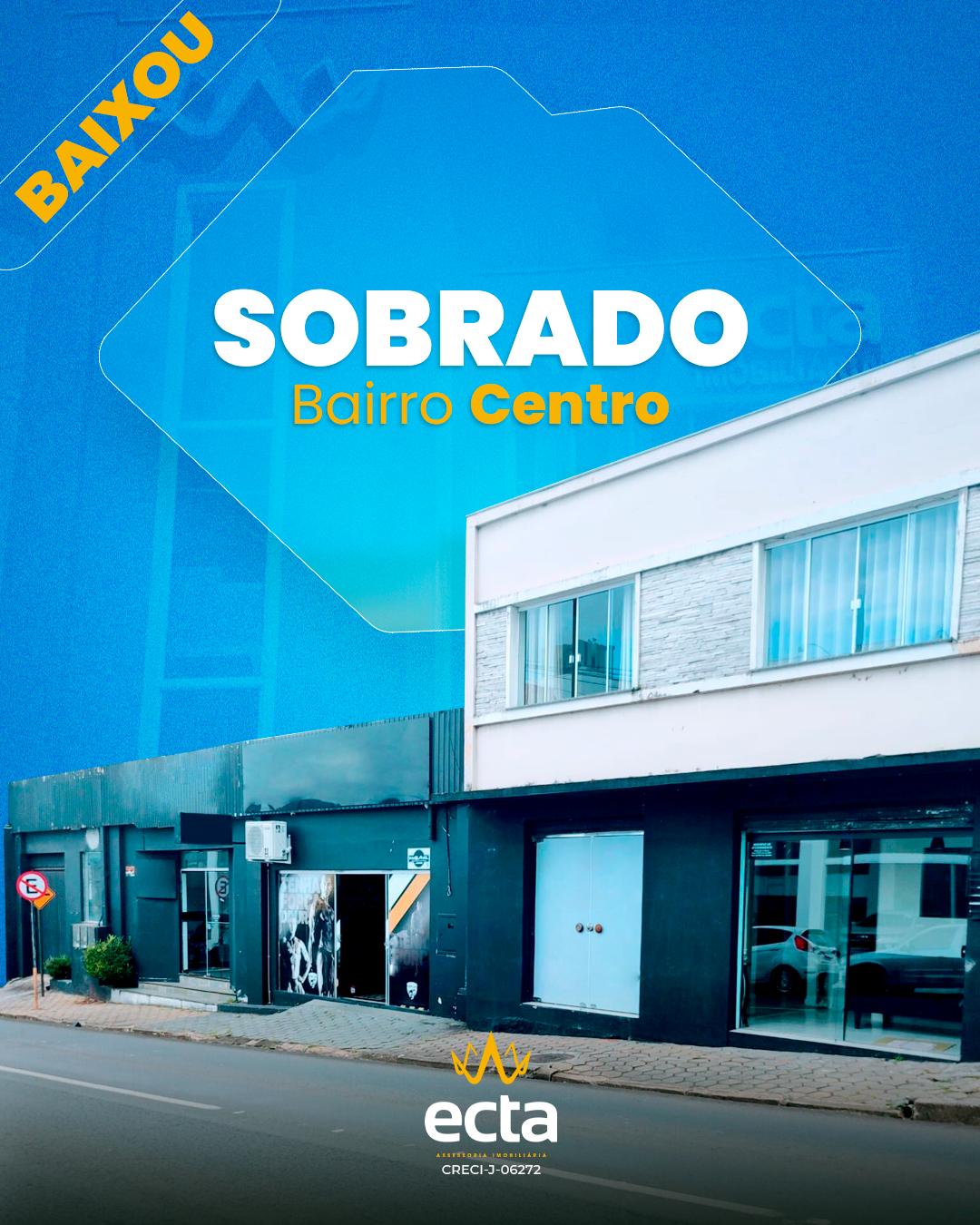 Sobrado com 4 dormitórios à venda, Centro, GUARAPUAVA - PR