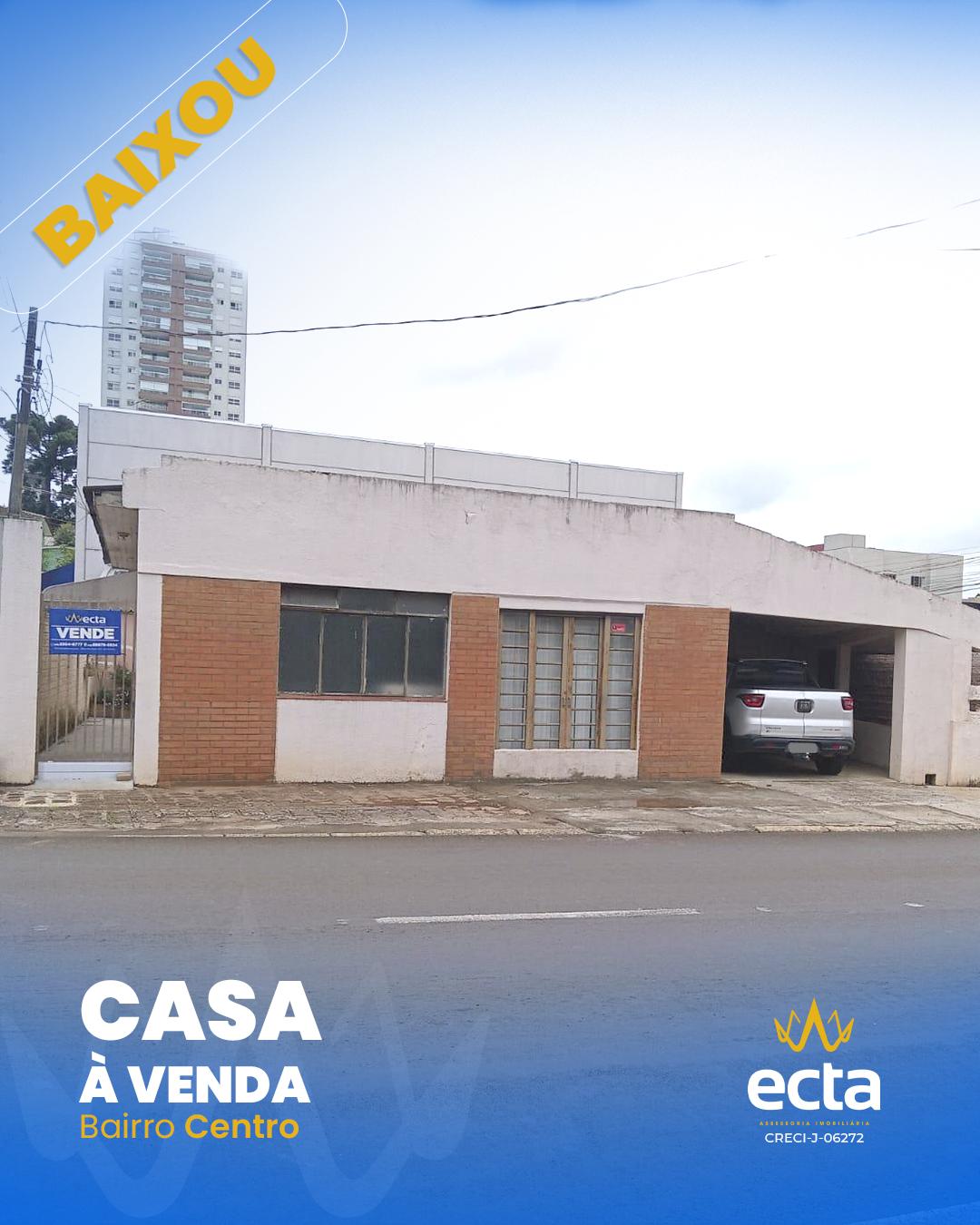 Casa à venda, Centro, GUARAPUAVA - PR