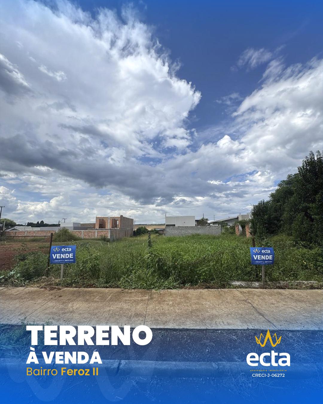 Terreno à venda, FEROZ II, GUARAPUAVA - PR
