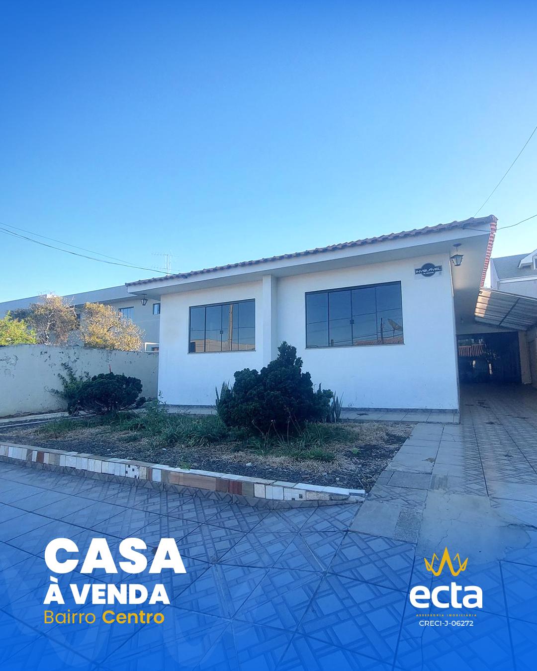 Casa com 3 dormitórios à venda, CENTRO, GUARAPUAVA - PR