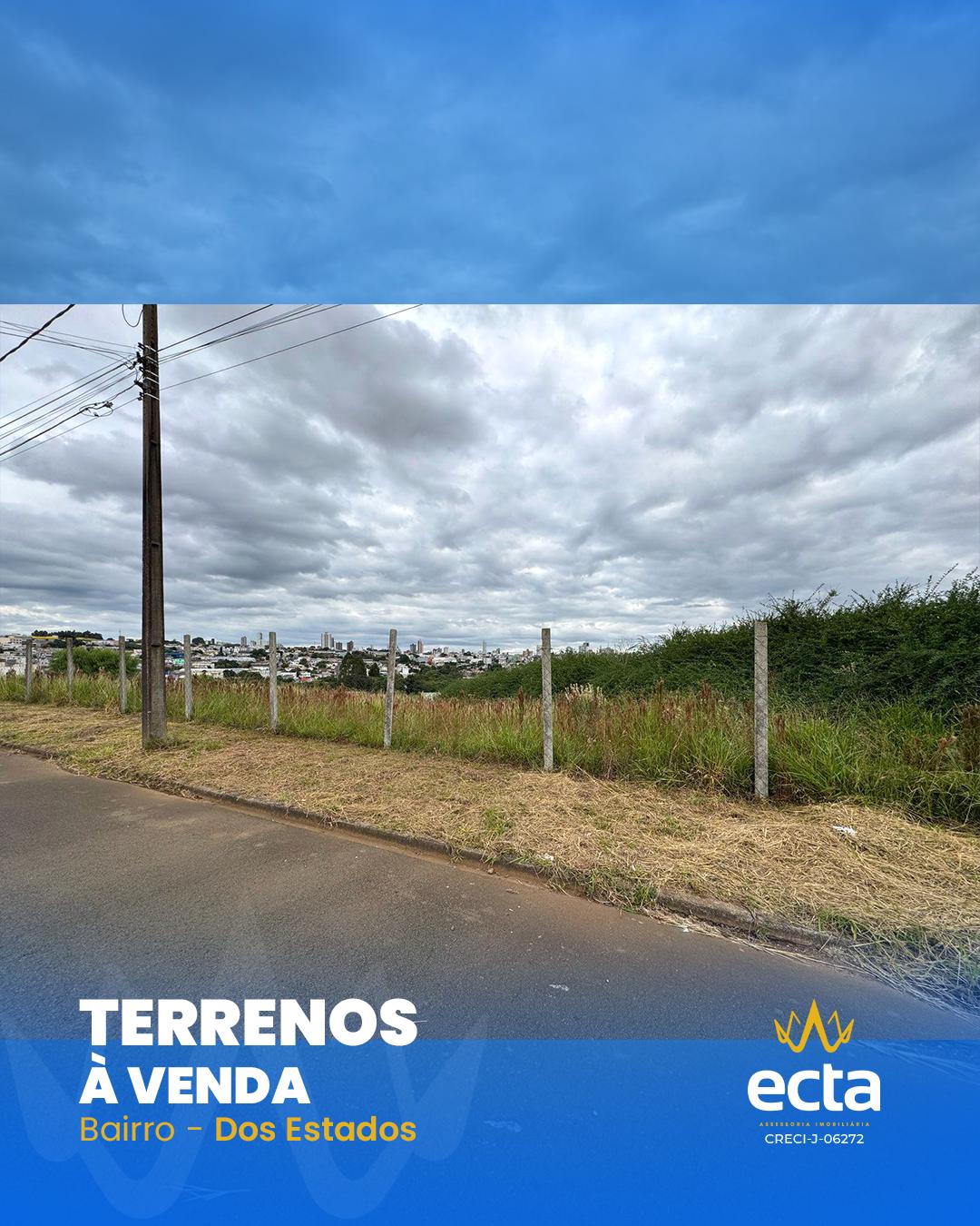 Terreno, Dos Estados, GUARAPUAVA - PR