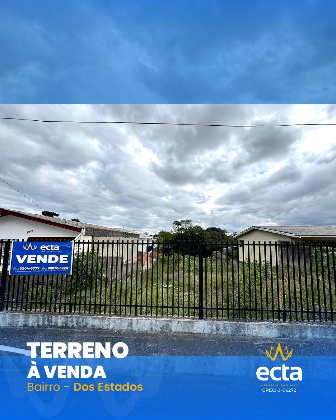Terreno à venda, Dos Estados, GUARAPUAVA - PR