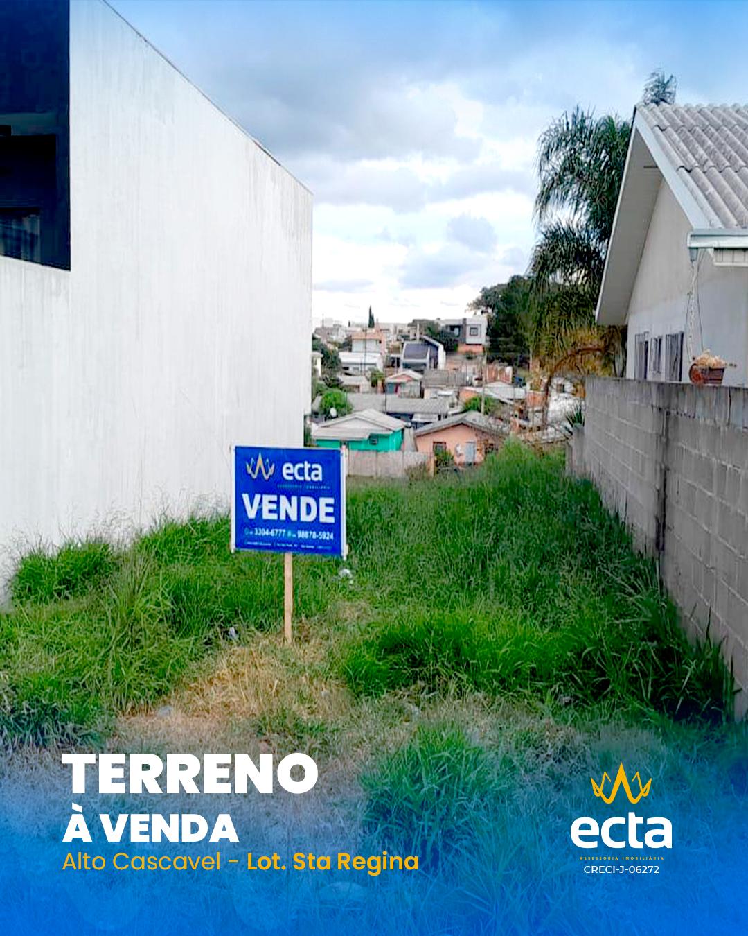 Terreno à venda, LOTEAMENTO SANTA REGINA, GUARAPUAVA - PR