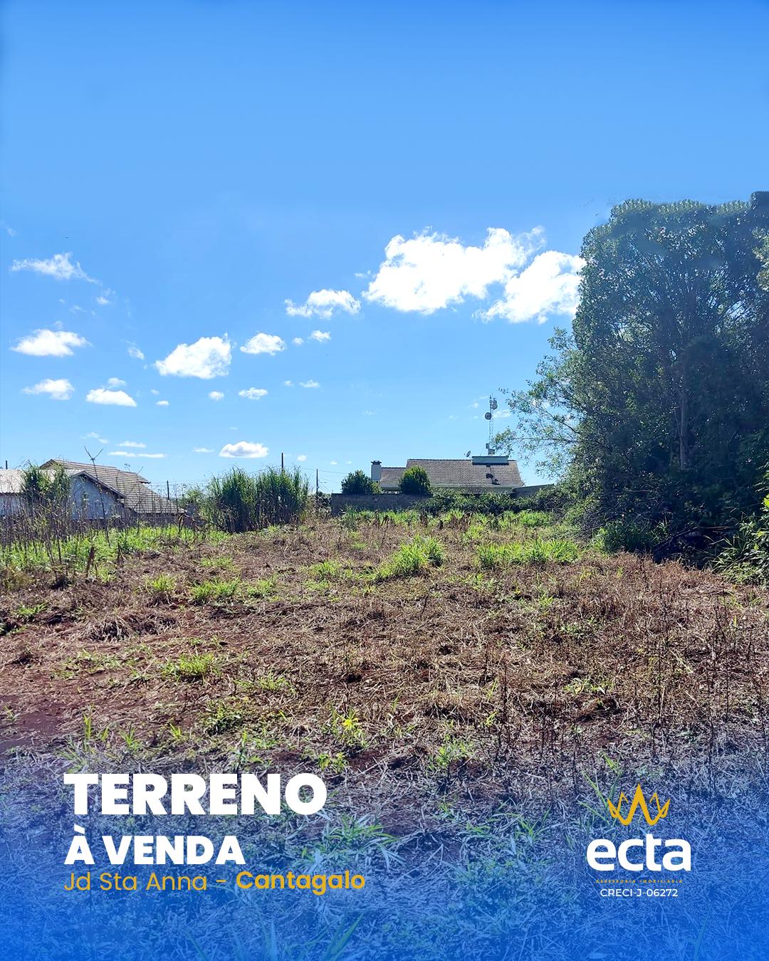 Terreno à venda, LOTEAMENTO SANTA ANNA, CANTAGALO - PR