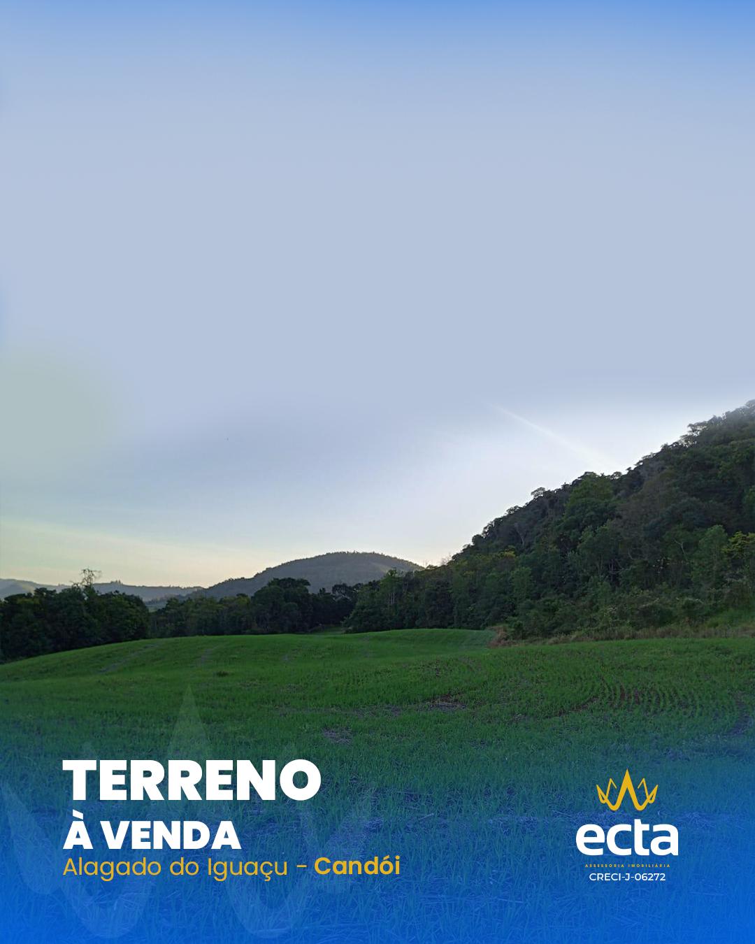 Terreno à venda, ALAGADO DO IGUAÇU CANDOI, CANDOI - PR