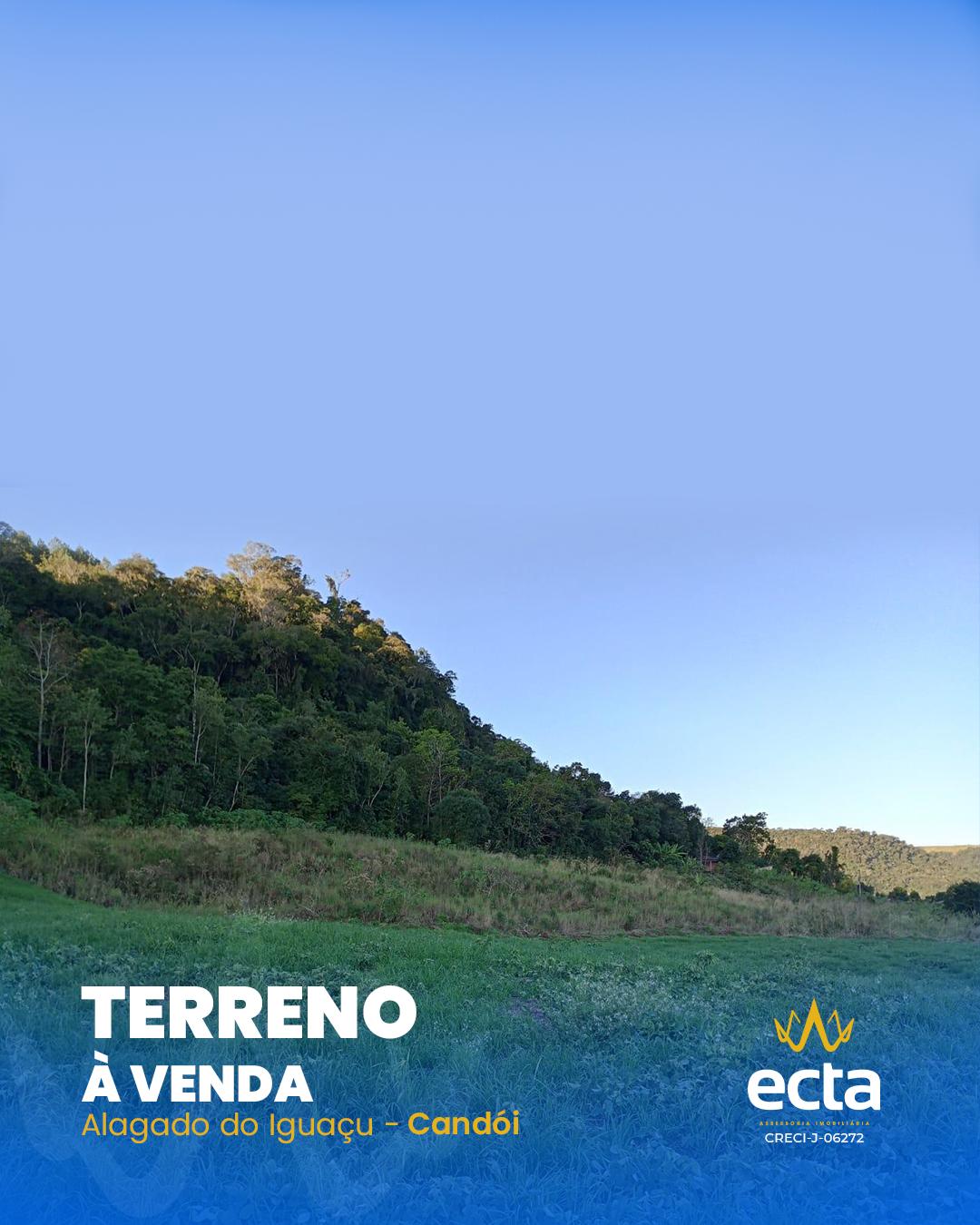 Terreno à venda, ALAGADO DO IGUAÇU CANDOI, CANDOI - PR