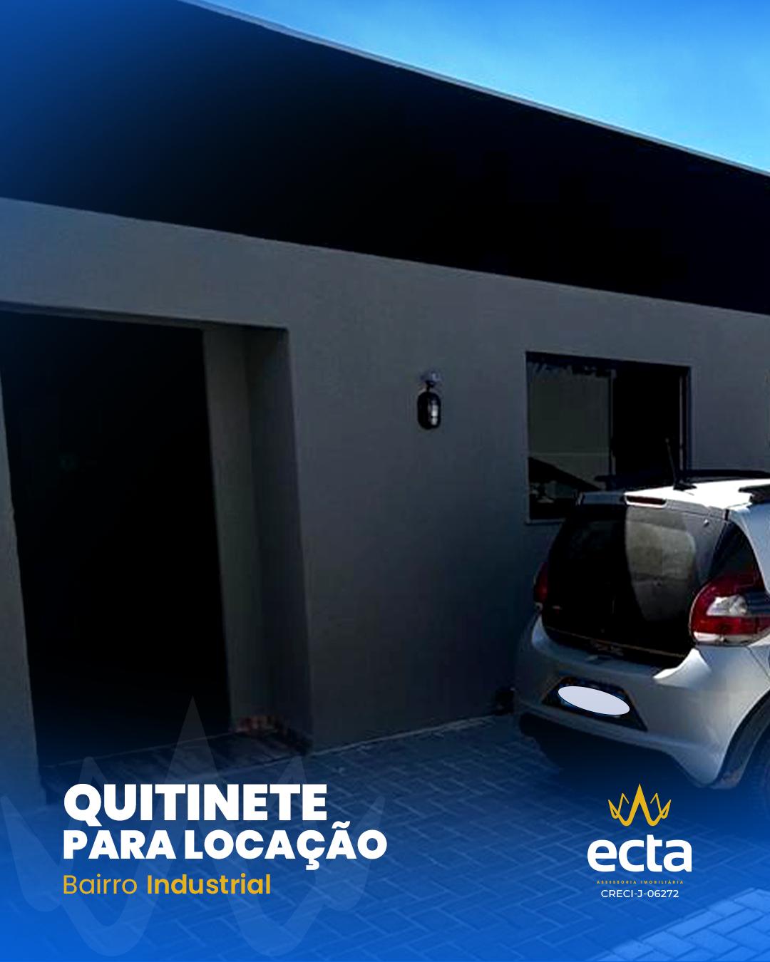LINDA QUITINETE NO BAIRRO INDUSTRIAL, PROXIMO A UTFPR   