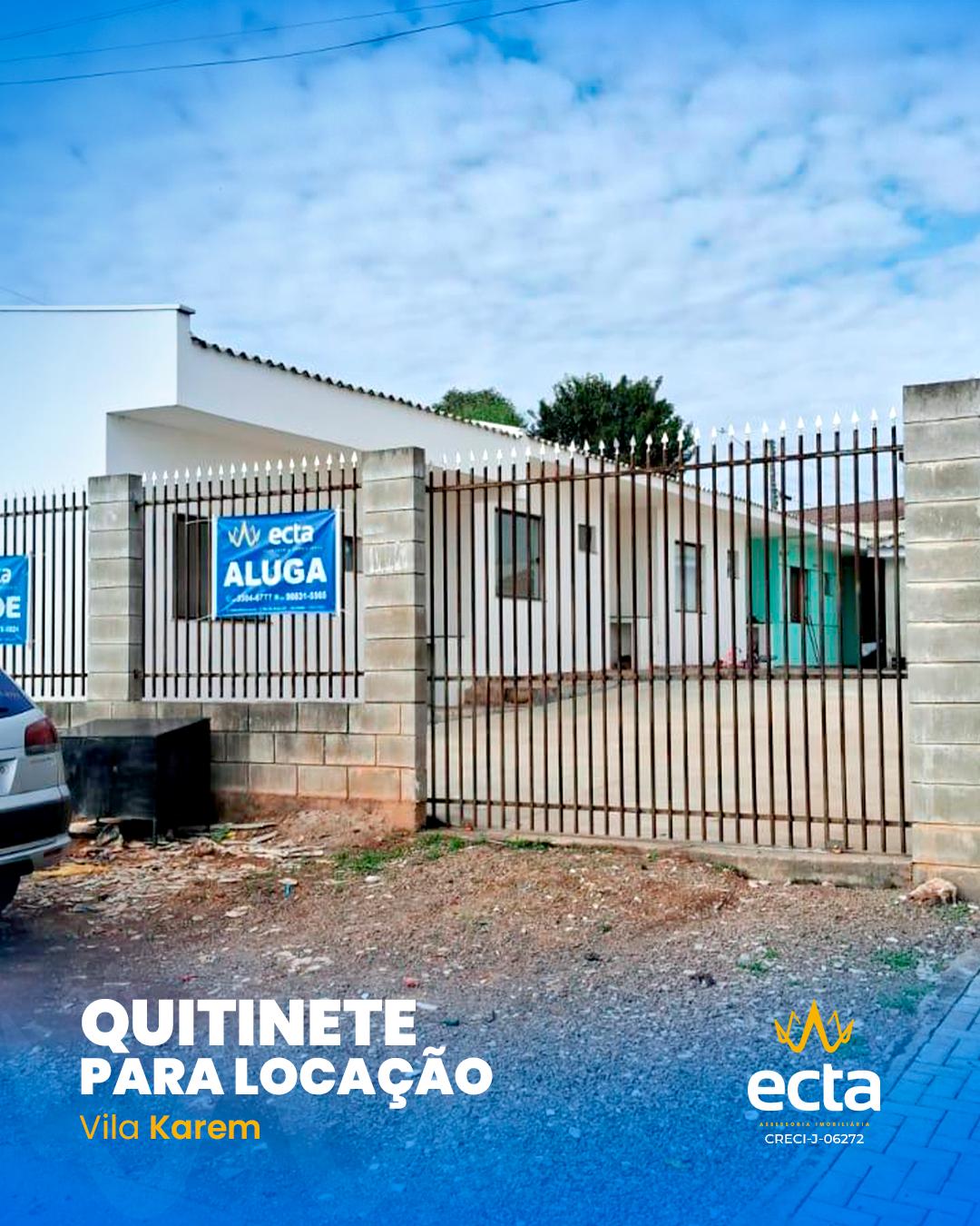 Kitinete para loca??o - Vila Karem