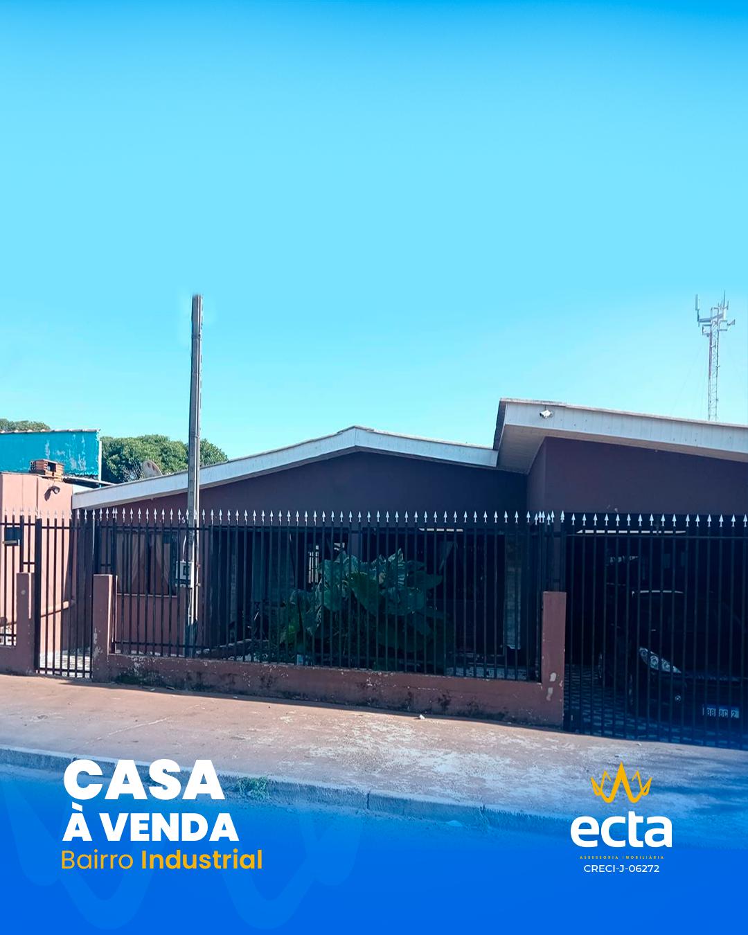 Casa com 3 dormitórios à venda, Industrial, GUARAPUAVA - PR