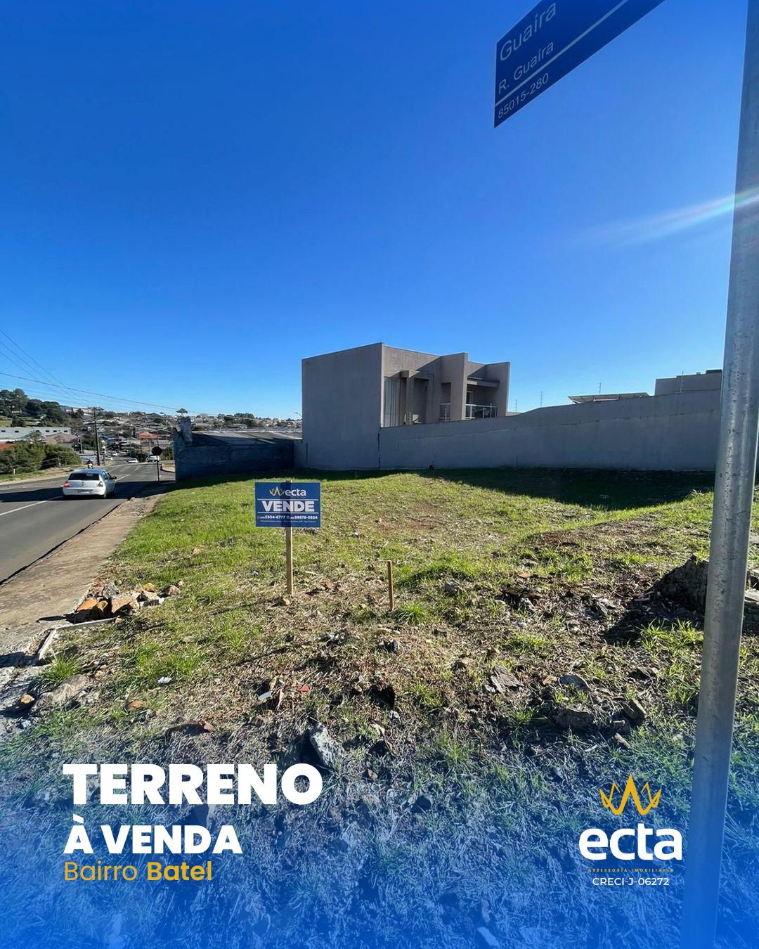 Terreno à venda, Batel, GUARAPUAVA - PR
