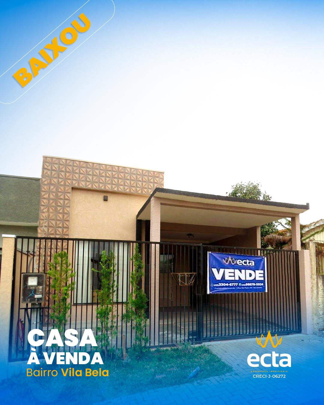 Casa à venda, Vila Bela, GUARAPUAVA - PR
