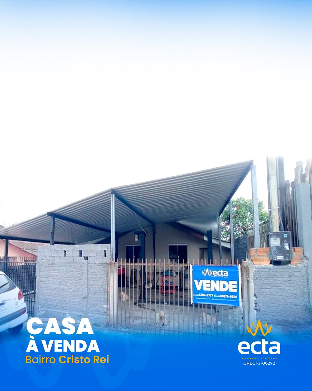 Casa com 3 dormitórios à venda, CRISTO REI, GUARAPUAVA - PR