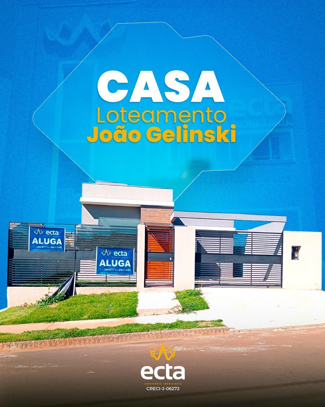 Casa ? venda, LOTEAMENTO JOAO GELINSKI, GUARAPUAVA - PR