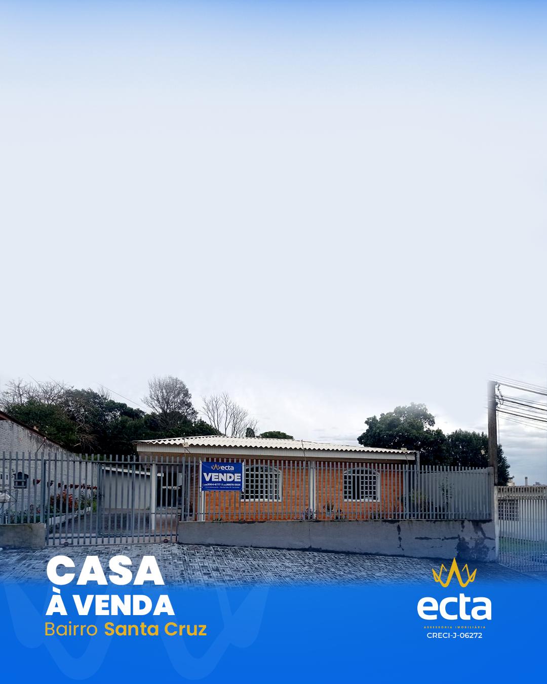 Casa à venda, Santa Cruz, GUARAPUAVA - PR