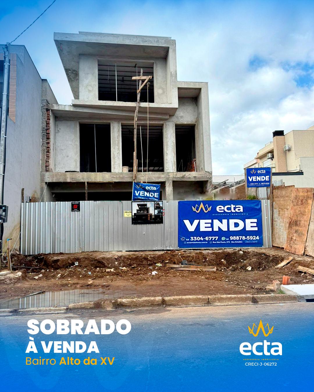 Sobrado à venda, Centro, GUARAPUAVA - PR