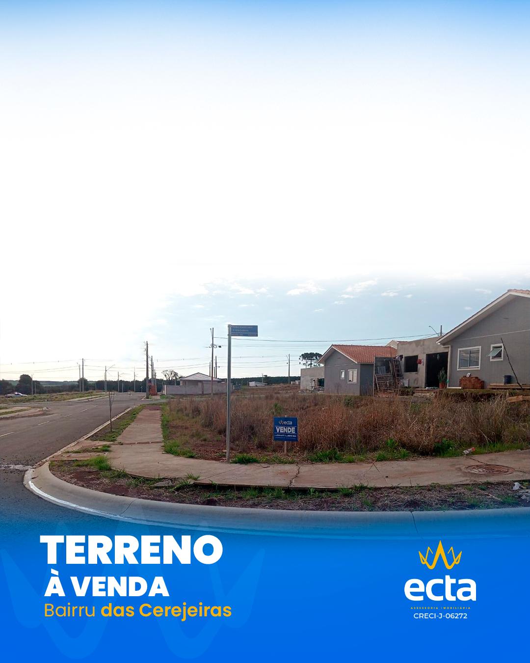 Terreno à venda, Bairru das Cerejeiras, GUARAPUAVA - PR