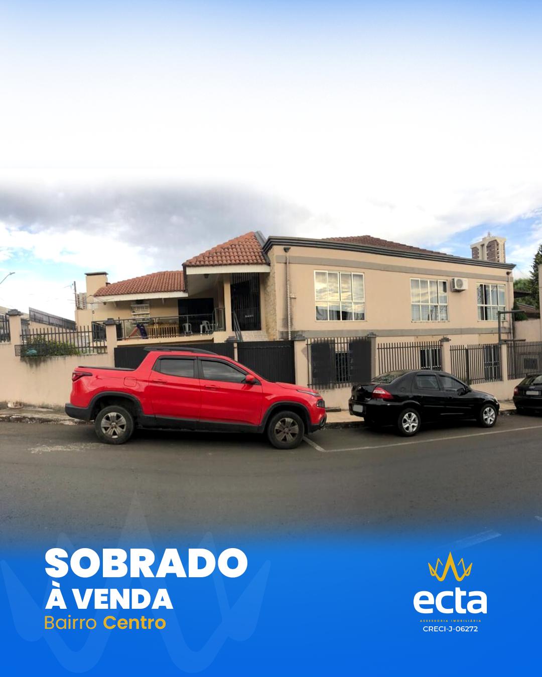Sobrado com 5 dormitórios à venda, Centro, GUARAPUAVA - PR
