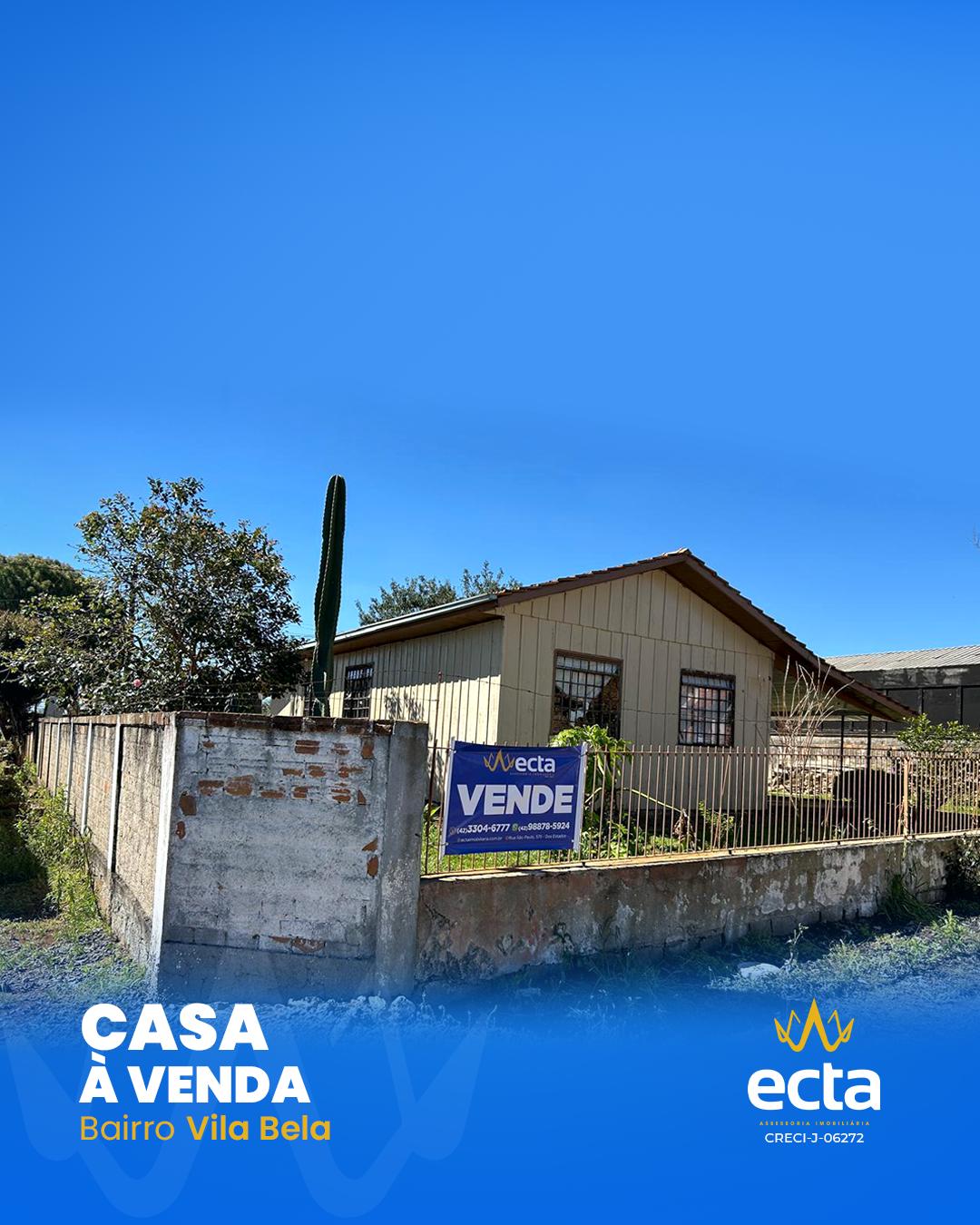 Casa à venda, Vila Bela, GUARAPUAVA - PR