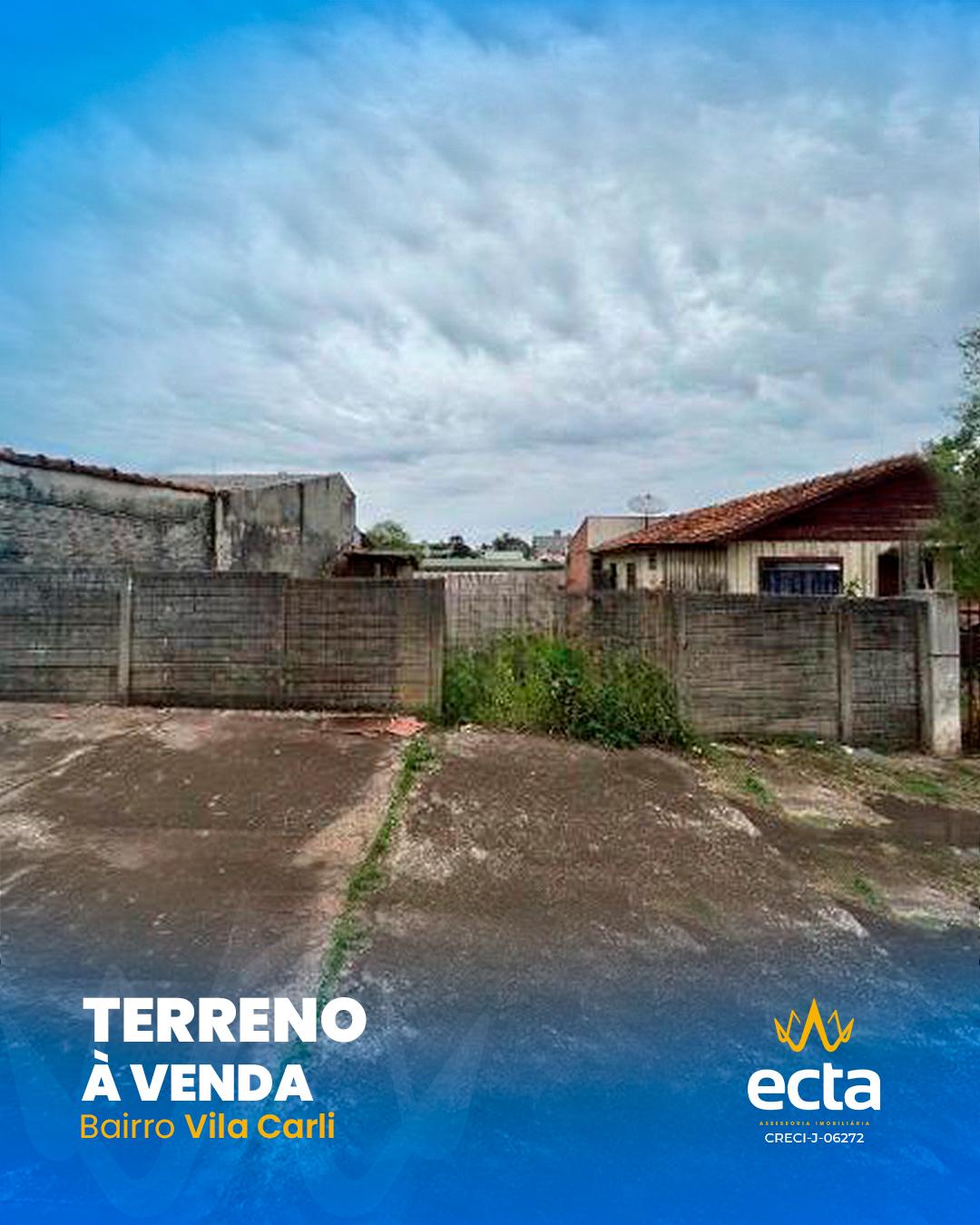 Terreno à venda, Vila Carli, GUARAPUAVA - PR