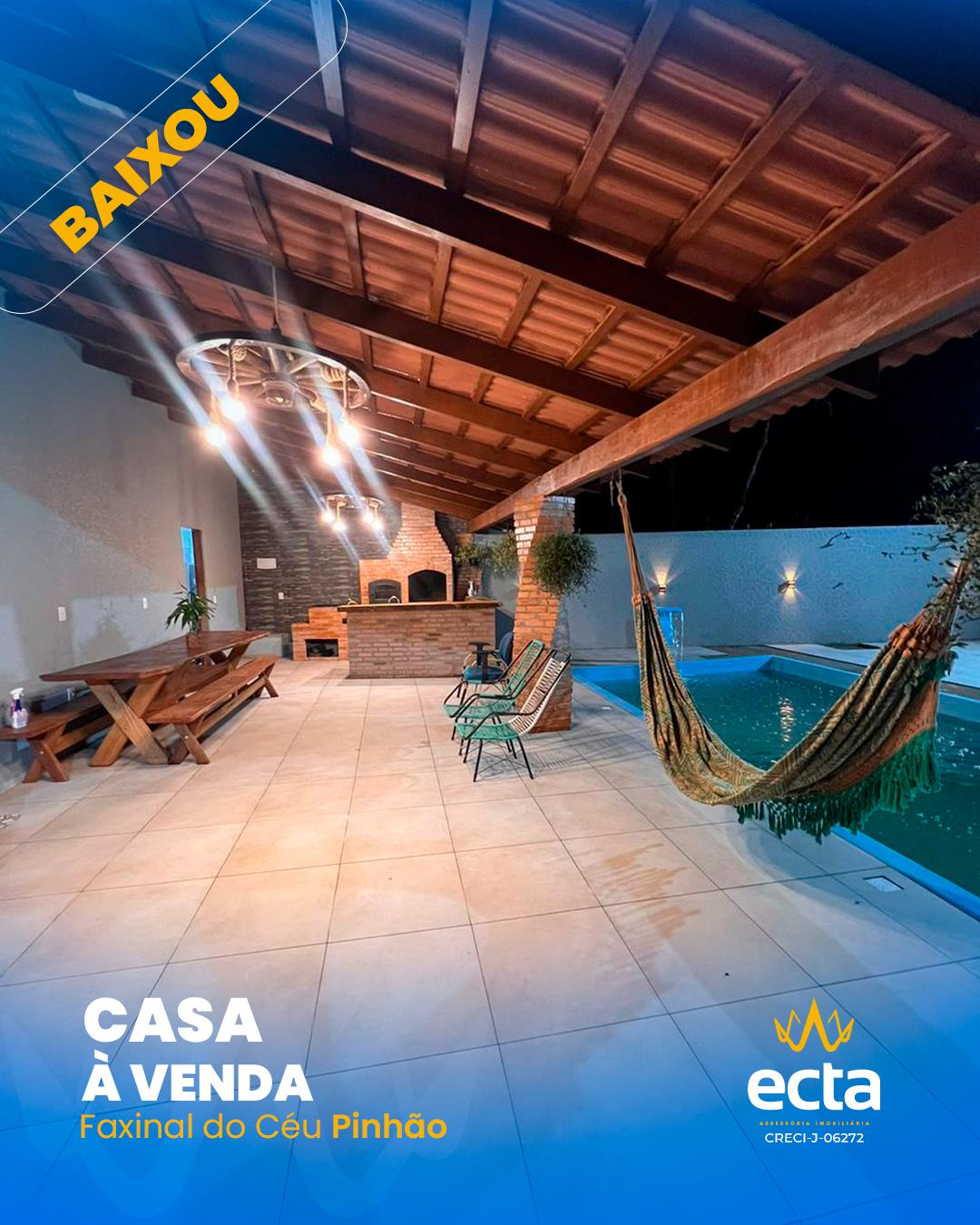 Casa à venda, FAXINAL DO CÉU, PINHAO - PR