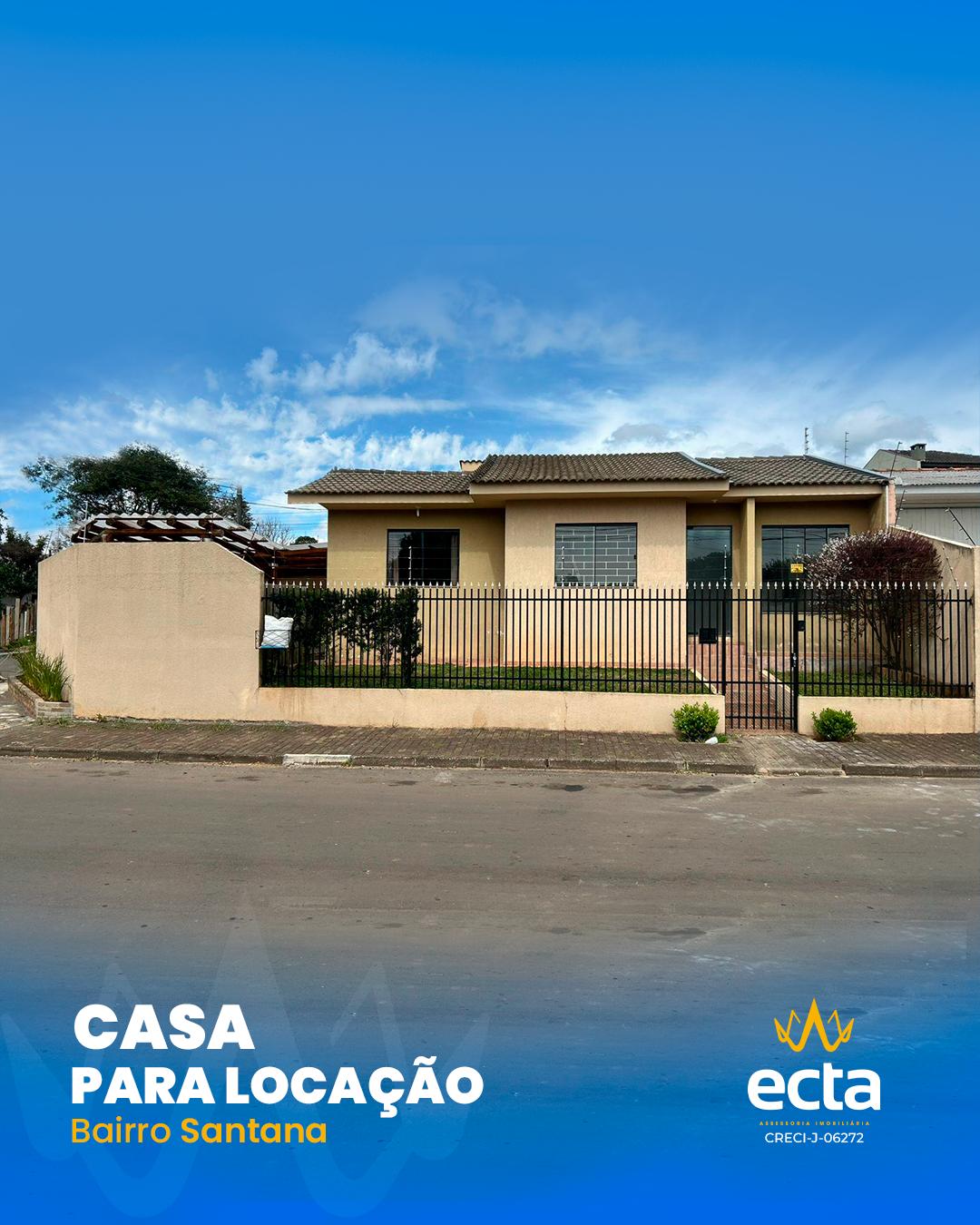 Excelente casa para loca??o na Santana, GUARAPUAVA - PR