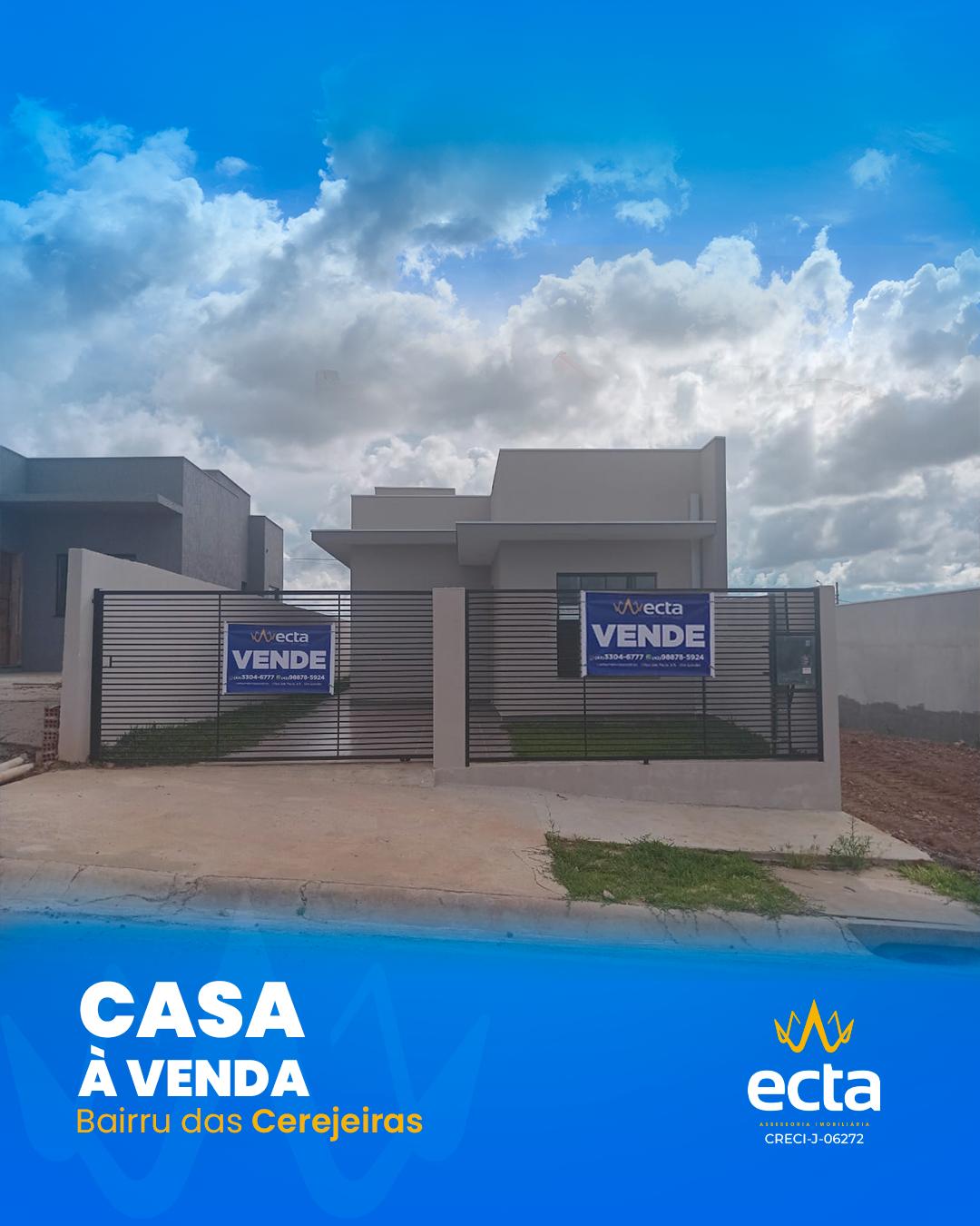 Casa à venda, Bairru das Cerejeiras, GUARAPUAVA - PR