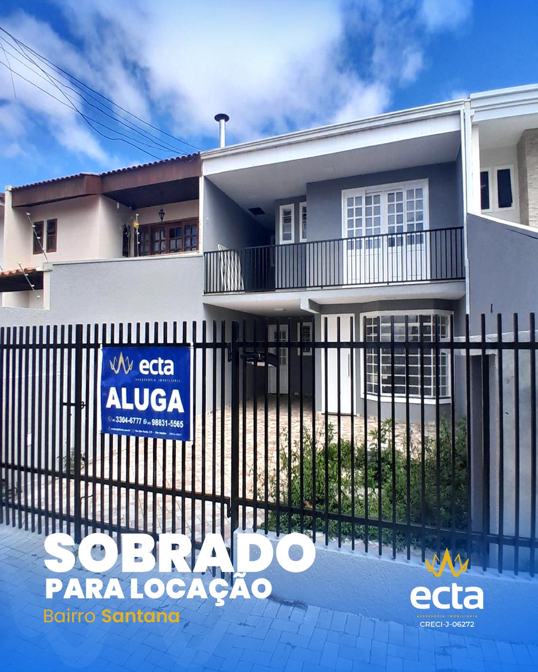 Sobrado para loca??o, Santana, GUARAPUAVA - PR