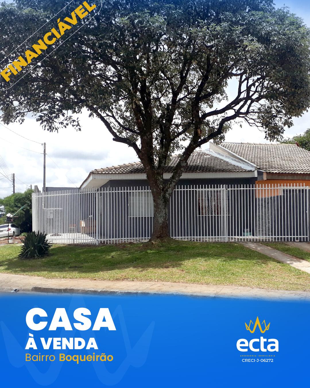 Casa com 2 dormitórios à venda, Boqueirão, GUARAPUAVA - PR