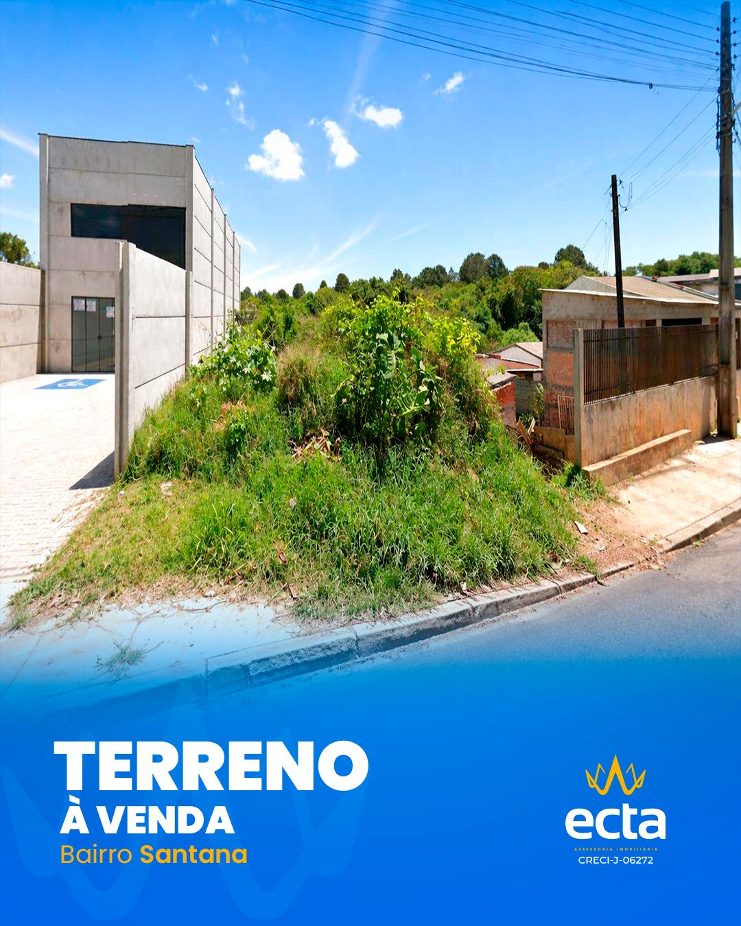 Terreno à venda, Santana, GUARAPUAVA - PR área de 351m 