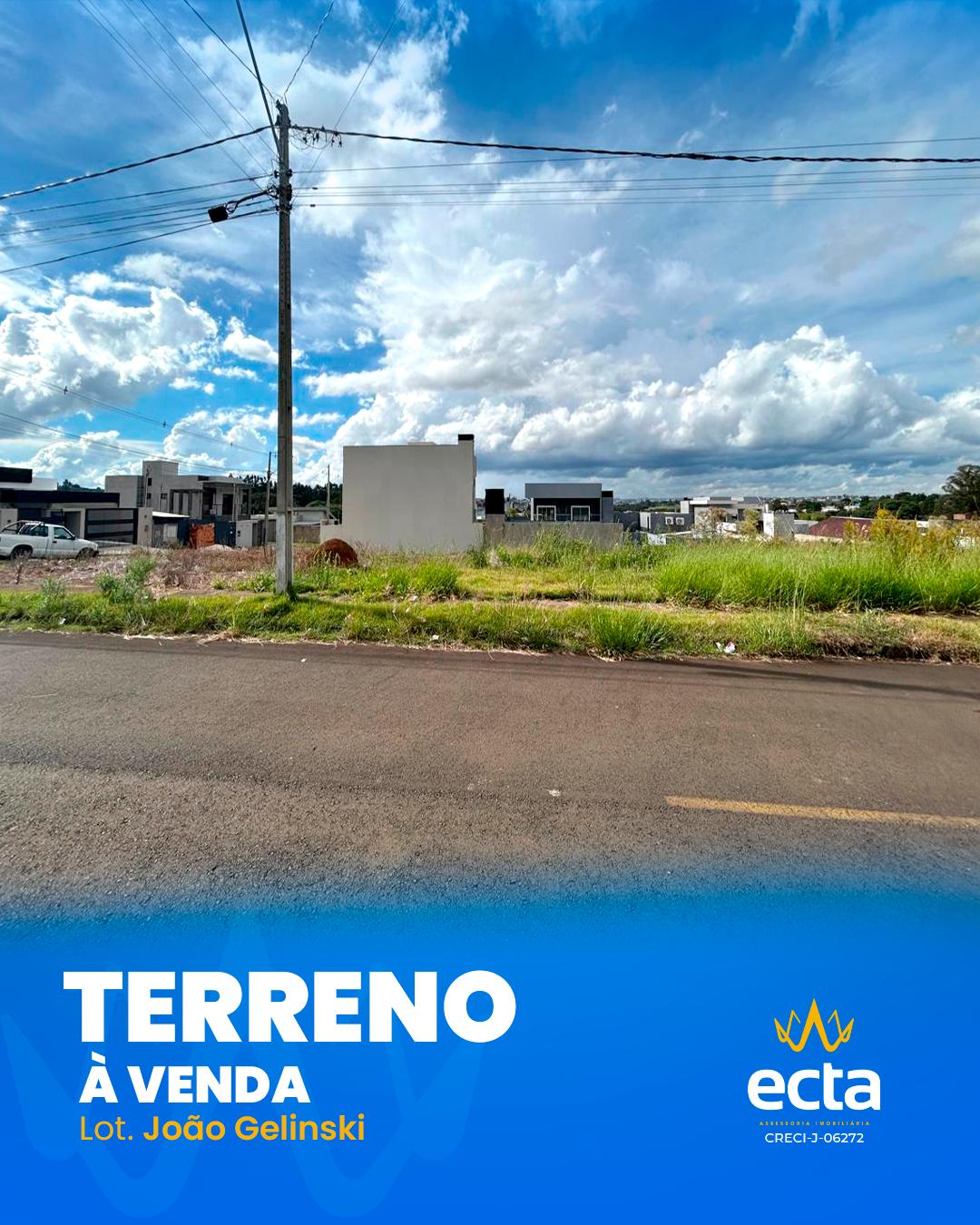 Terreno no João Gelinski no valor  R  59 mil de entrada   40 p...